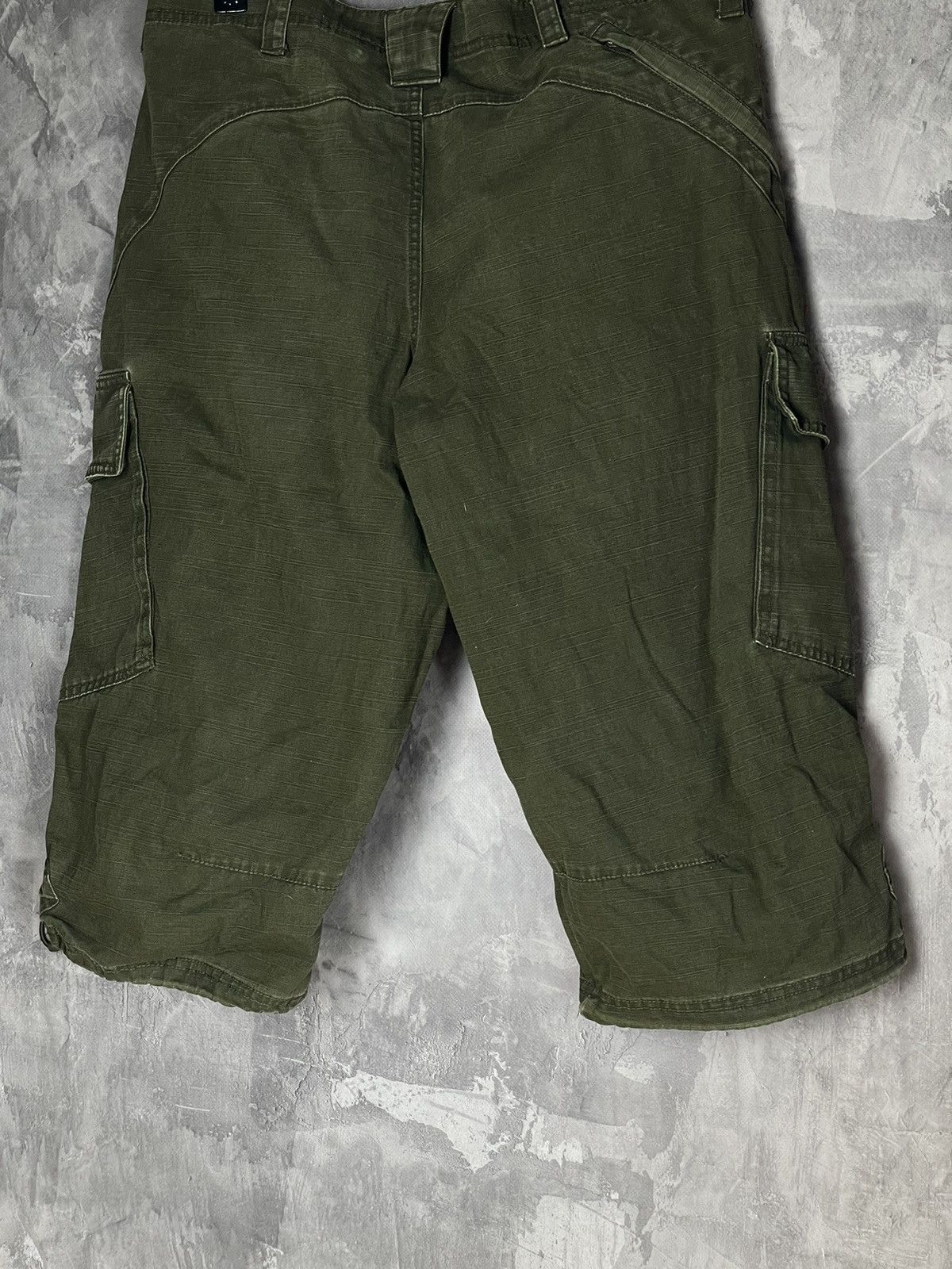 Other Nike Vintage Faded Cropped Cargo Pants Breeches Size US 32 / EU 48 - 8 Thumbnail