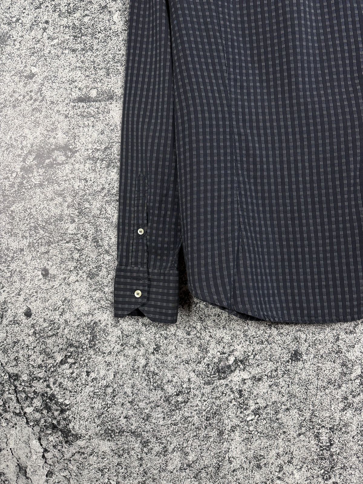 Armani Armani Jeans Long Sleeve Shirt Button Up AJ Check Pattern XL Size US XL / EU 56 / 4 - 12 Thumbnail