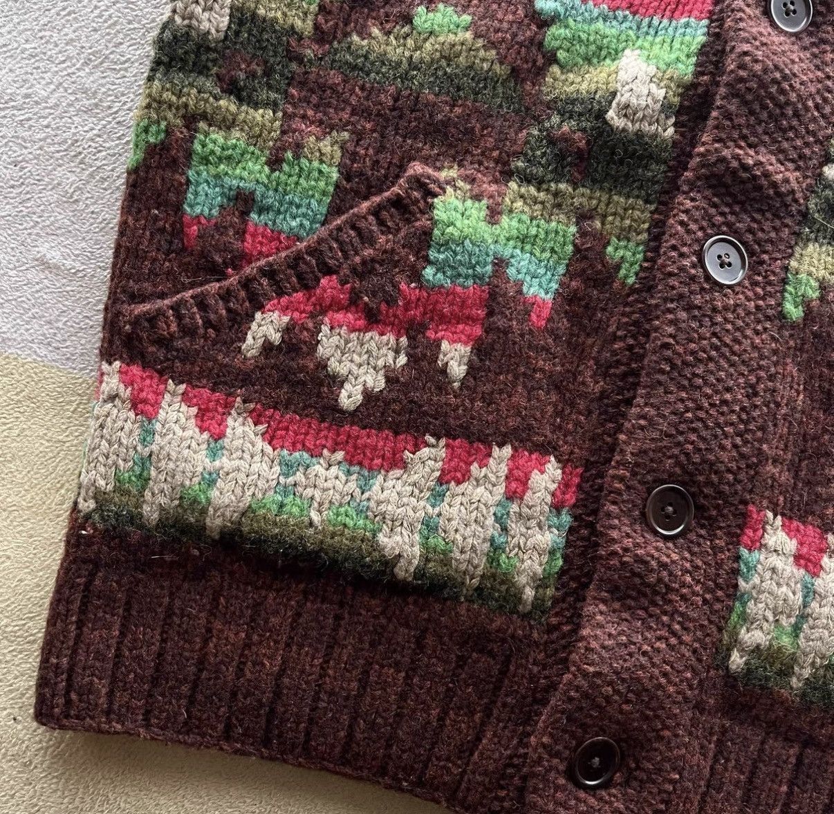 RRL Ralph Lauren RRL Ralph Lauren Double RL Southwestern Wool Knit Vest K22 Size US M / EU 48-50 / 2 - 5 Thumbnail
