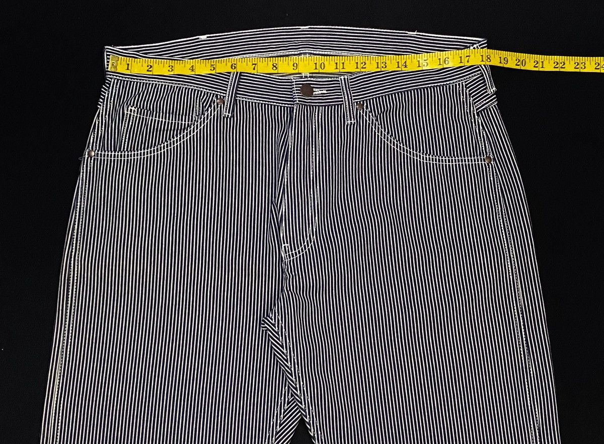 Bape A Bathing Ape Pirate Hickory Stripes Denim Pants Size US 36 / EU 52 - 13 Thumbnail