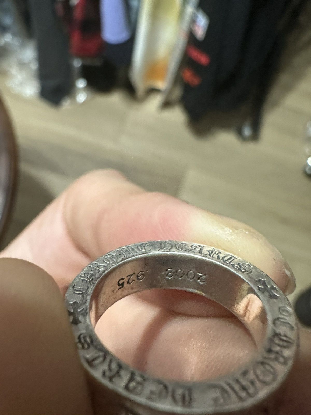 Chrome Hearts CHROME HEARTS RING forever 8.5 Size ONE SIZE - 4 Thumbnail
