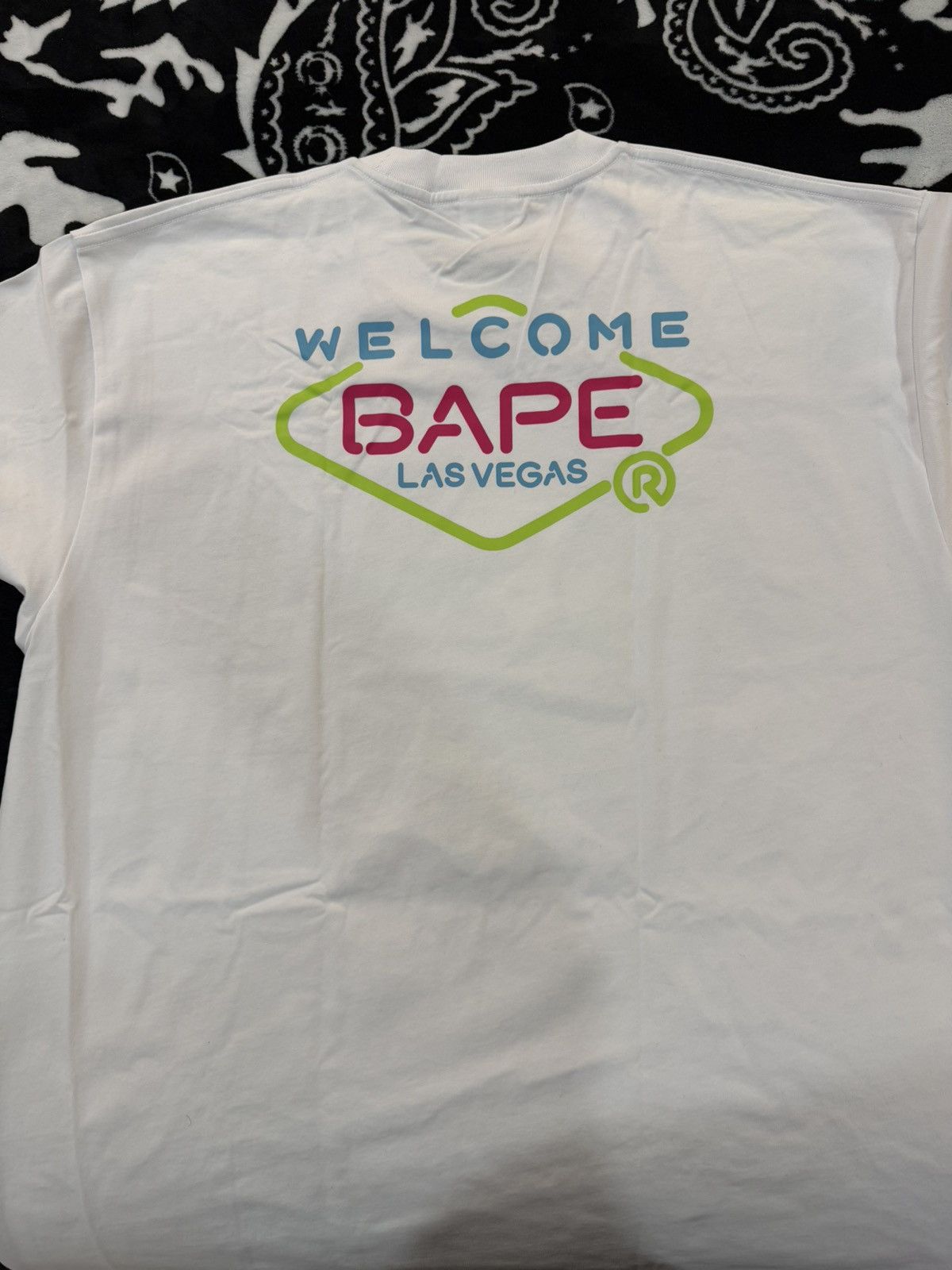 Bape Bape Las Vegas Tee Size US XXL / EU 58 / 5 - 1 Thumbnail
