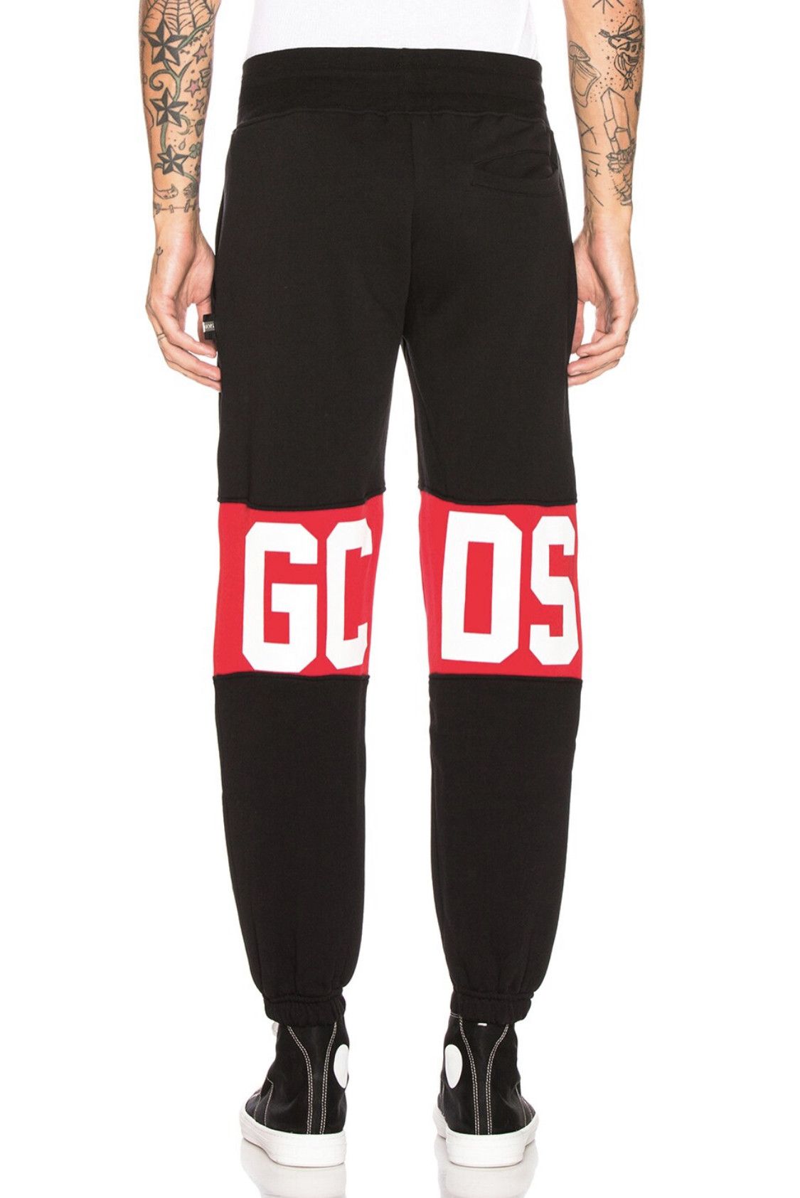 GCDS 💯Auth GCDS Pantalone Logo Drawstring Tracksuit Sweatpants Size US 31 - 13 Thumbnail