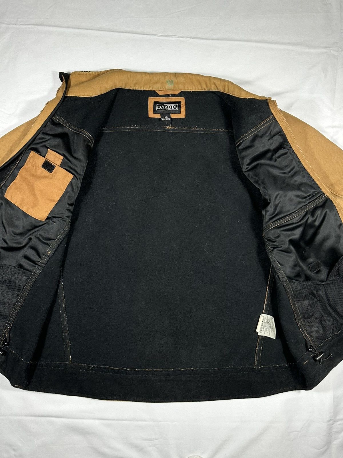 Dakota Grizzly Dakota Tan Distressed Work Jacket Size US L / EU 52-54 / 3 - 9 Thumbnail