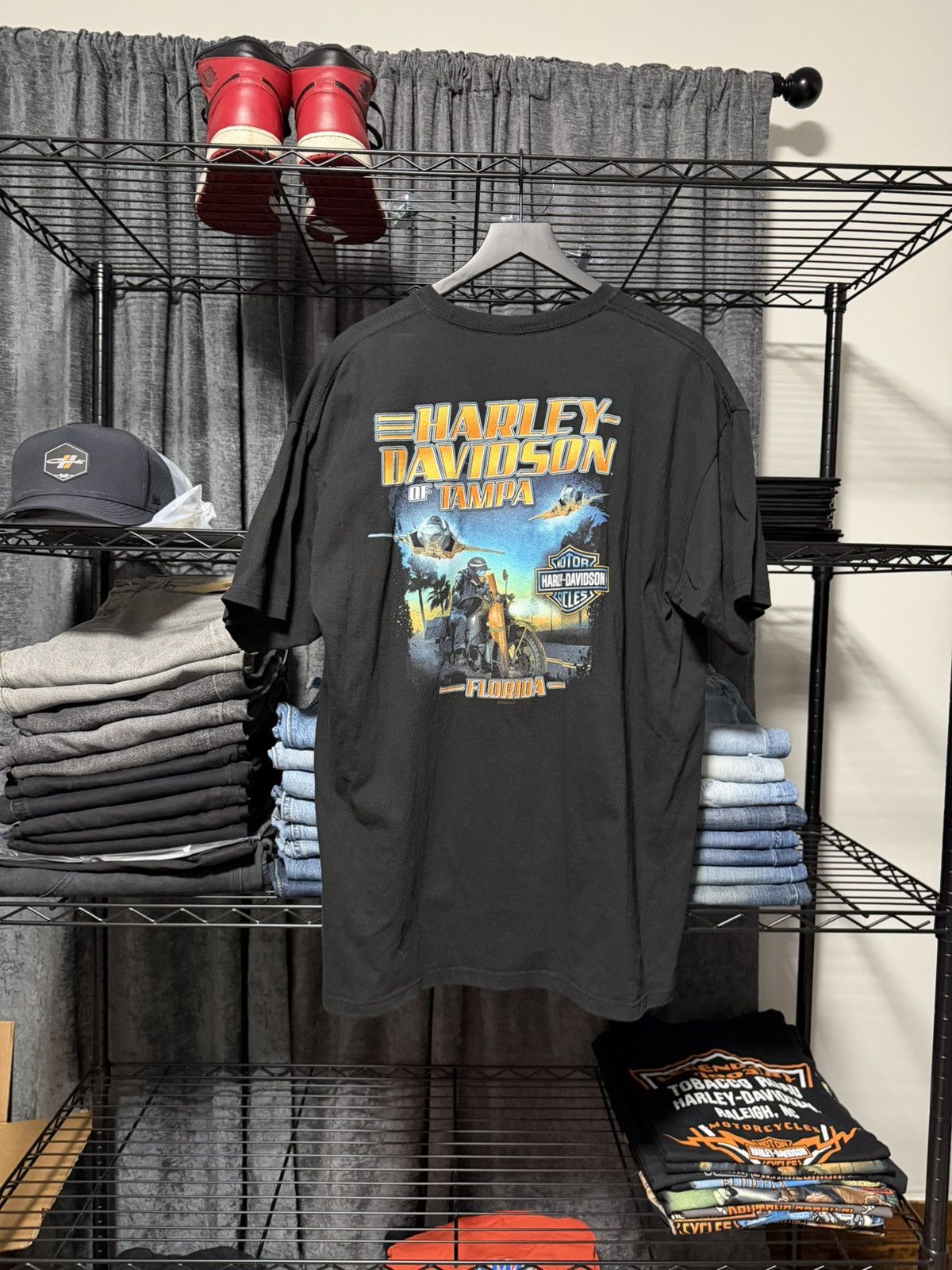 Harley Davidson Harley Davidson of Tampa Men’s T-Shirt XL Florida Size US XL / EU 56 / 4 - 1 Thumbnail