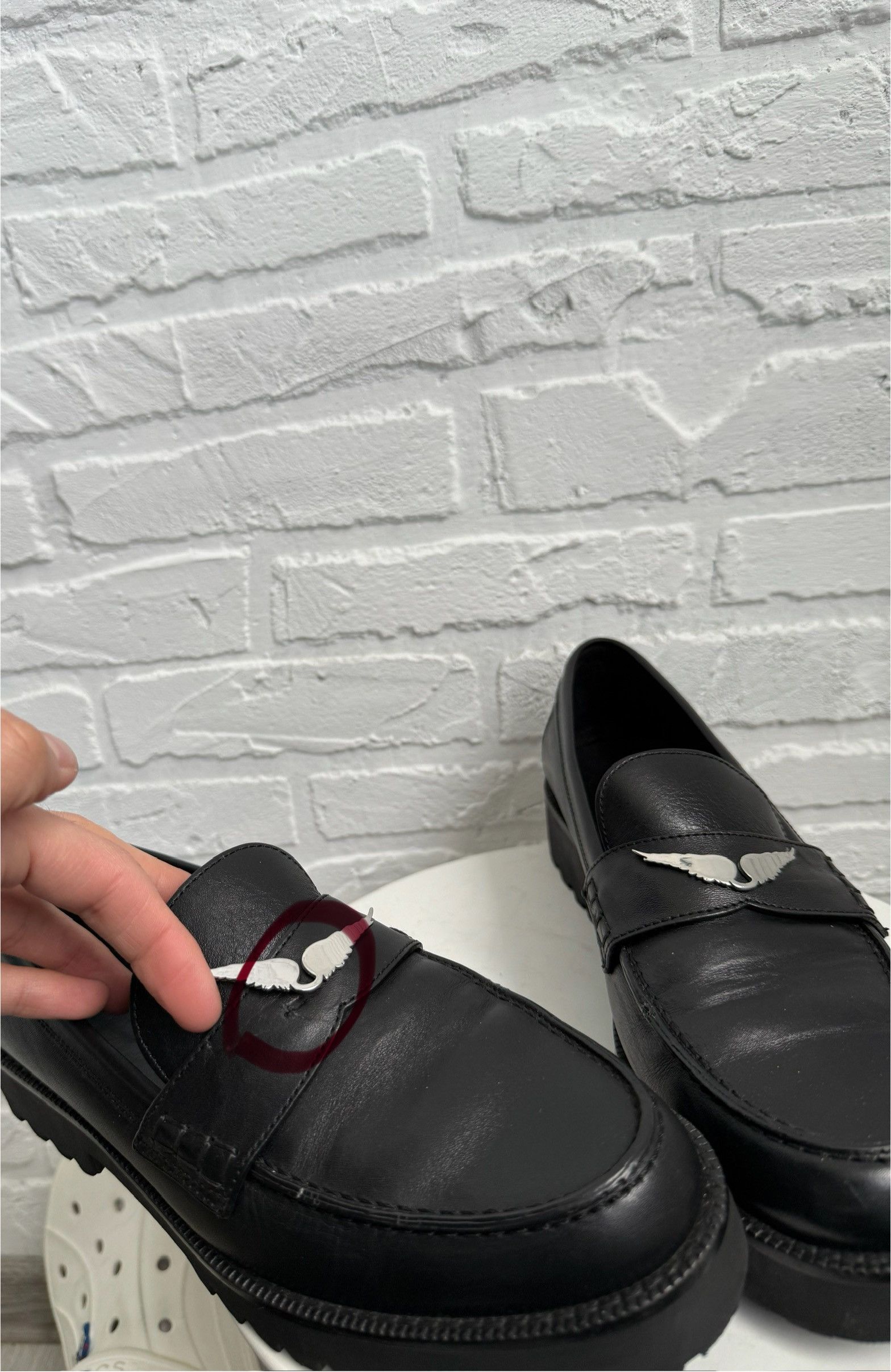 Zadig & Voltaire Zadig & Voltaire Joecassin Loafers Wing Charm Chunky Size US 8 / EU 41 - 3 Thumbnail