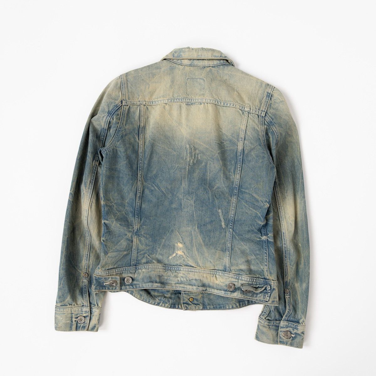 G-Star G-Star Raw Slim Tailor Womens Denim Jacket Blue Distressed Size M / US 6-8 / IT 42-44 - 2 Thumbnail