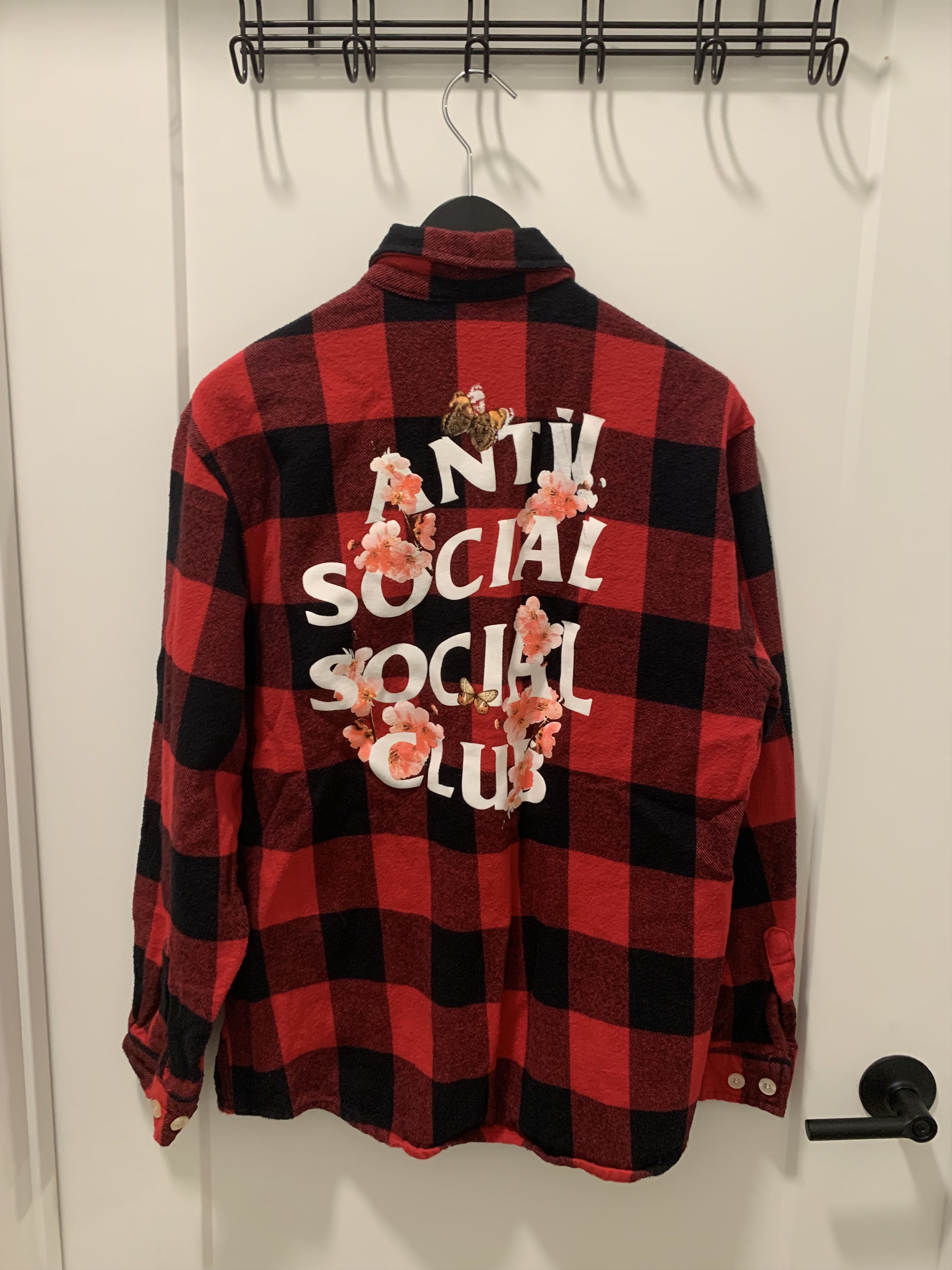 Anti Social Social Club rare anti social social club assc jacket with miss printing Size US L / EU 52-54 / 3 - 2 Thumbnail