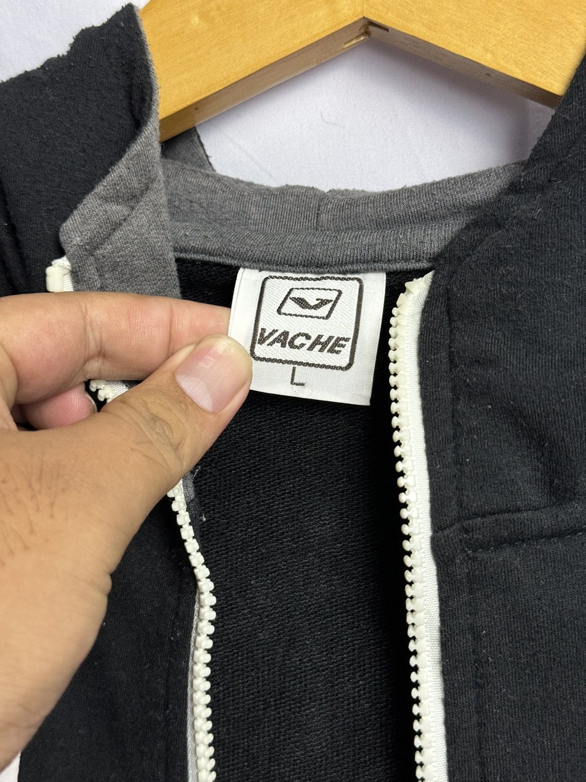 Japanese Brand JAPANESE POEM OASIS VACHE HOODIE Size US M / EU 48-50 / 2 - 7 Thumbnail