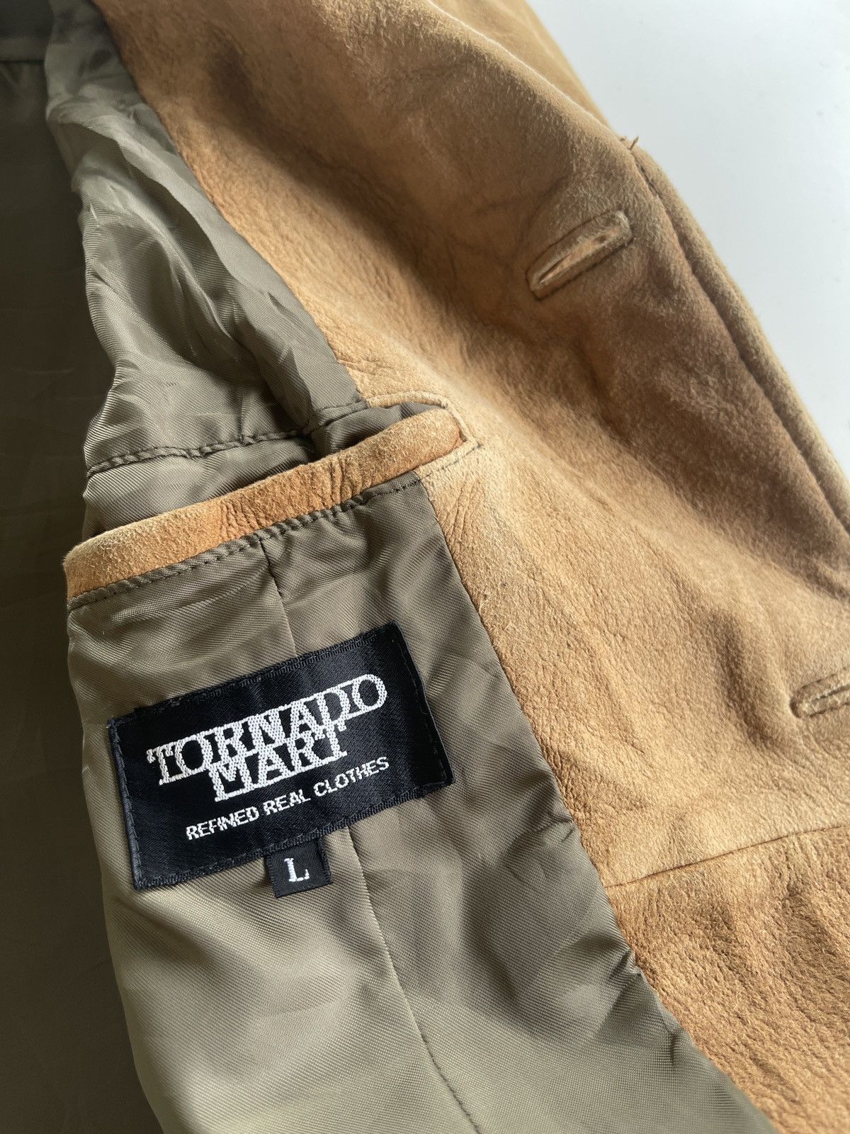 Tornado Mart Tornado Mart Sheepskin Leather Jacket (FIT M) Size US M / EU 48-50 / 2 - 16 Thumbnail
