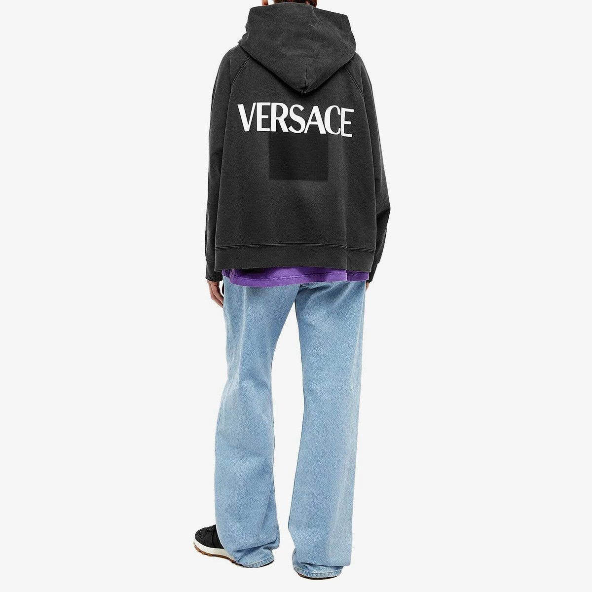 Versace o1y0226 Hoodie in Dark Gray Size XS / US 0-2 / IT 36-38 - 4 Thumbnail