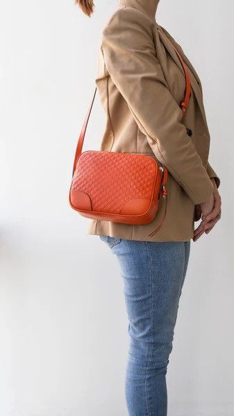Gucci Microguccissima Bree Crossbody Bag