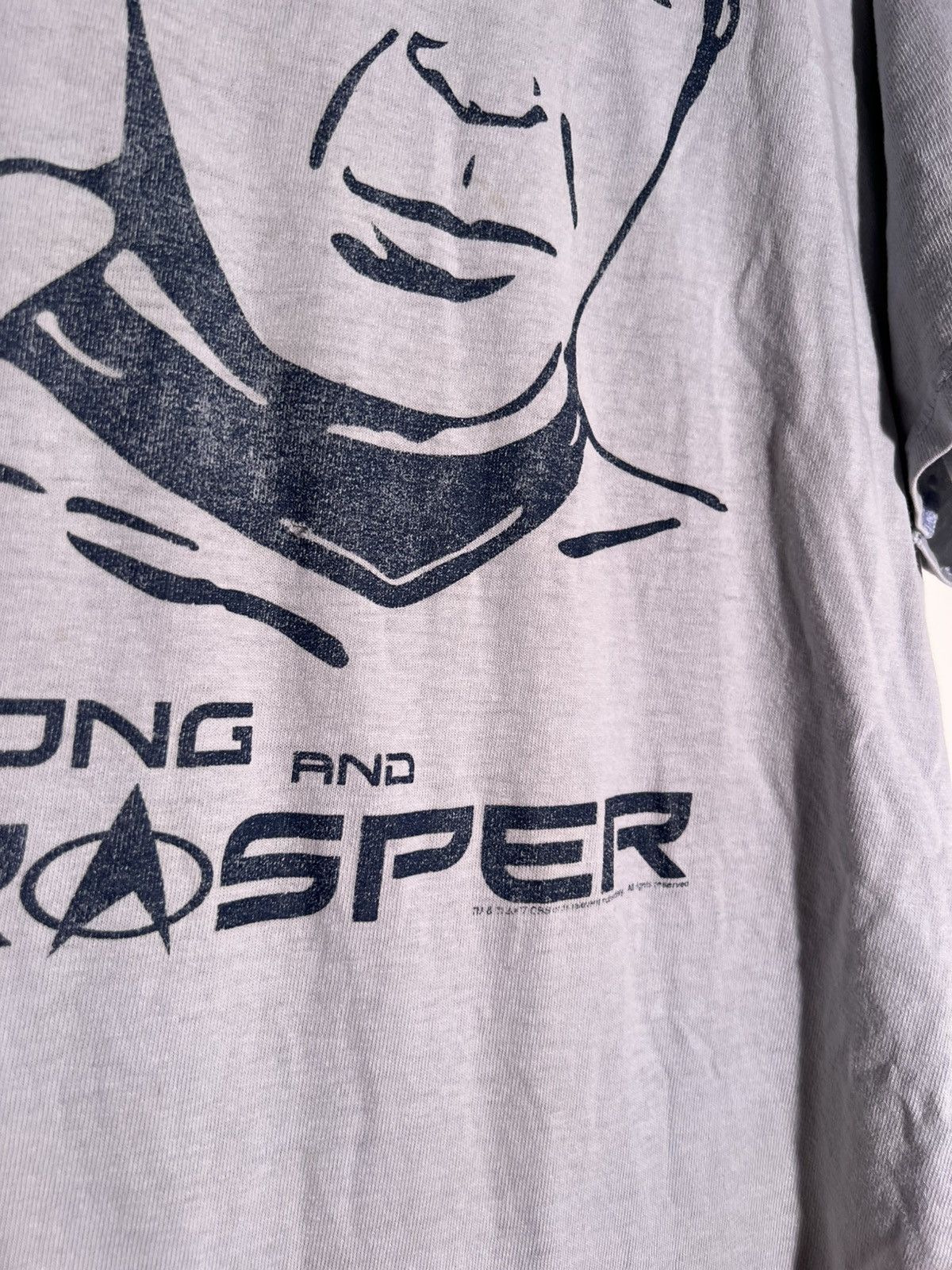 Vintage Y2K 2000's VTG Vintage Star Trek Spock Sci Fi Retro T Shirt Size US XL / EU 56 / 4 - 5 Thumbnail