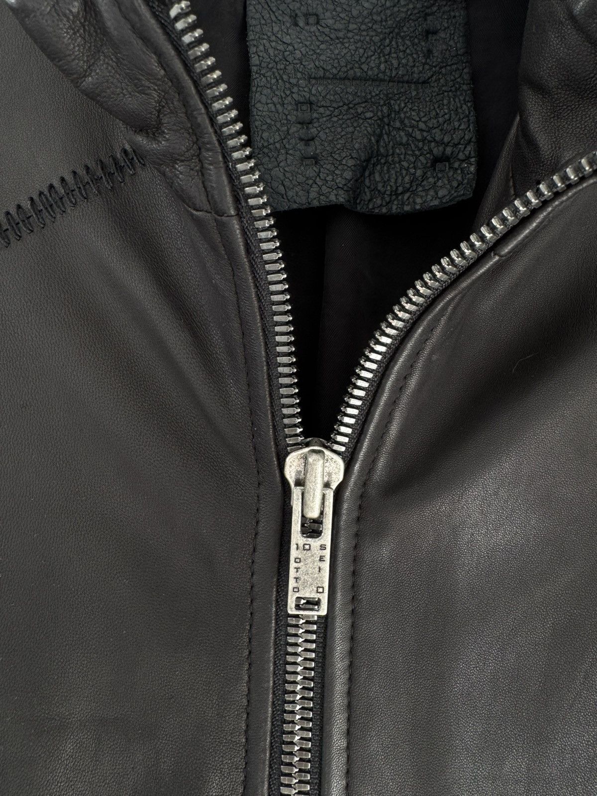 10sei0otto Stylish Leather Jacket Size US L / EU 52-54 / 3 - 5 Thumbnail