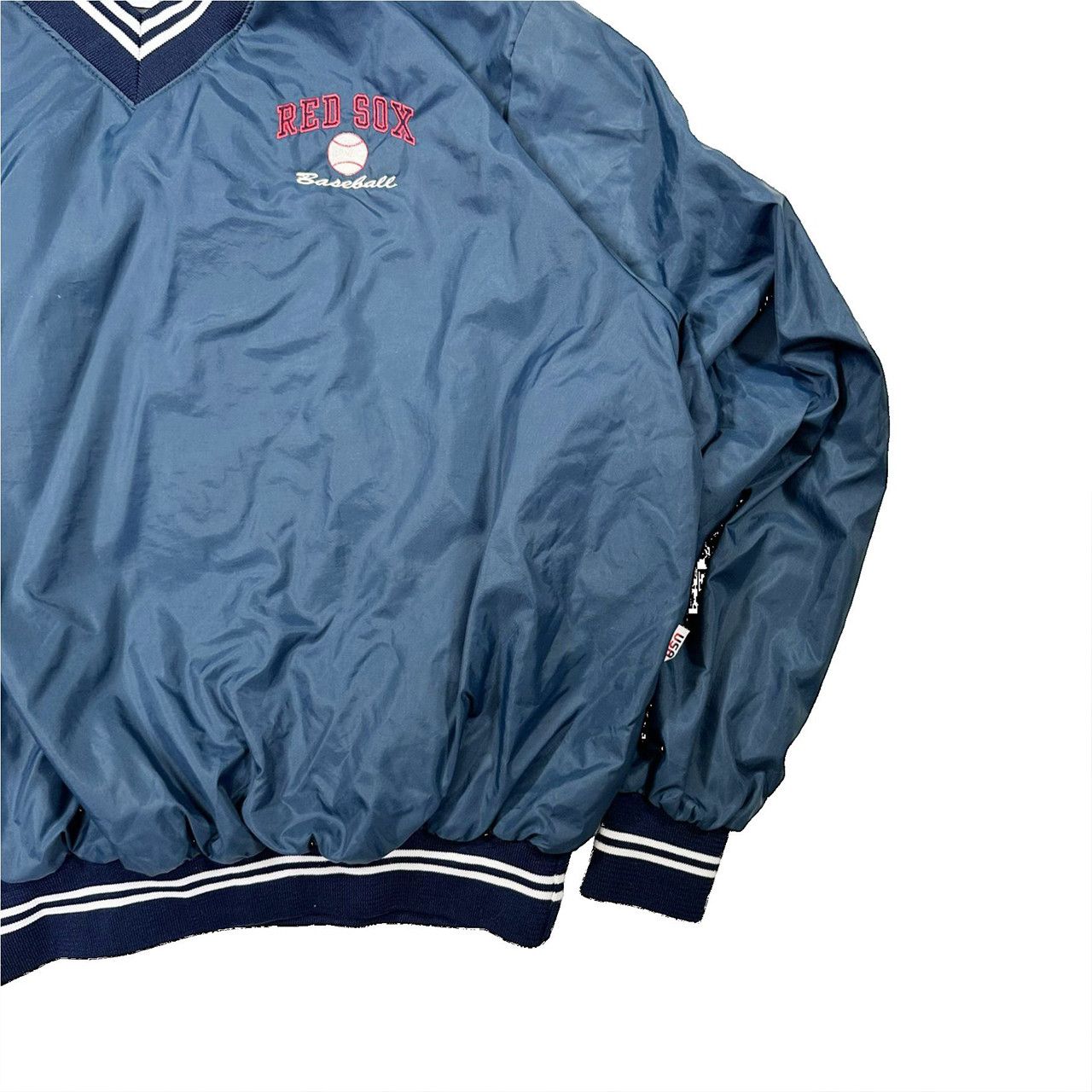 Vintage Vintage 90s Red Sox Baseball Windbreaker Size US XL / EU 56 / 4 - 3 Thumbnail