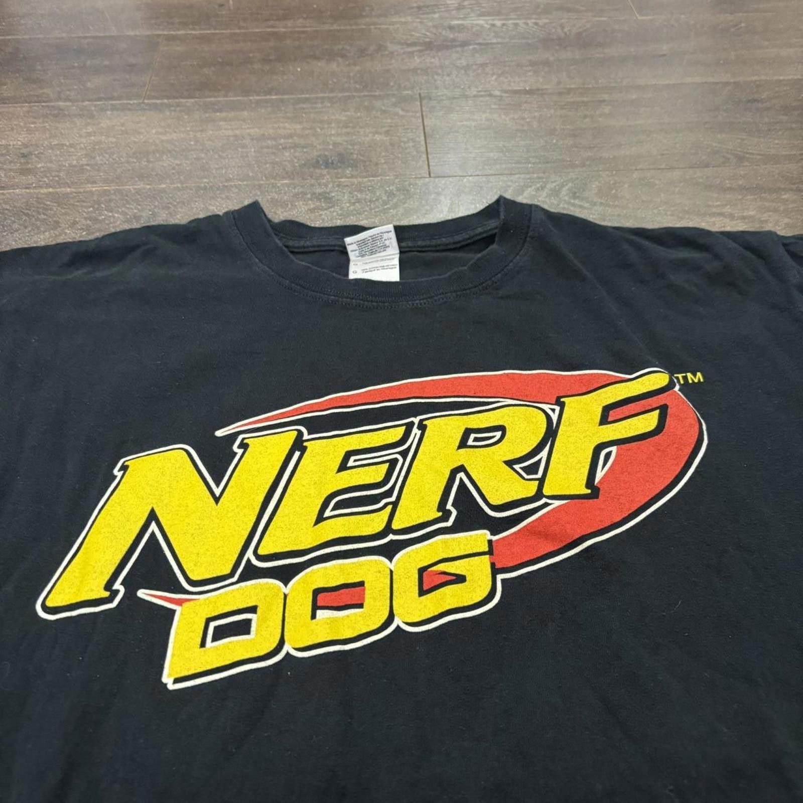 Gildan vintage nerf dog t shirt 00s L Size US L / EU 52-54 / 3 - 2 Thumbnail