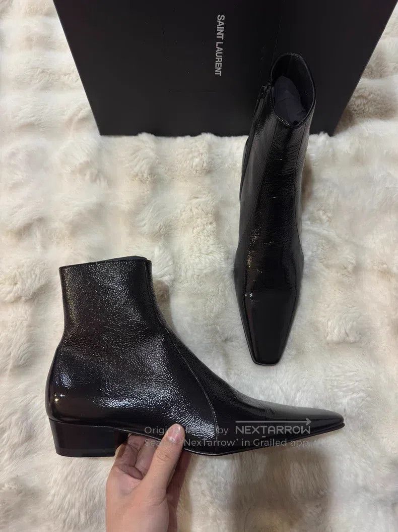 Saint Laurent Paris Saint Laurent Paris Boots Size US 11 / EU 44 - 9 Thumbnail