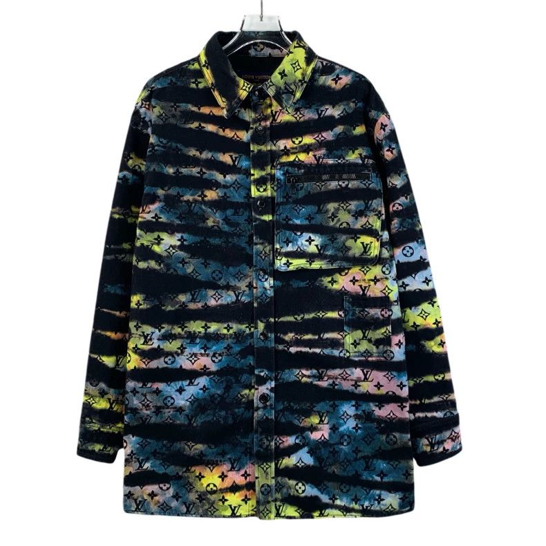 Louis Vuitton Louis Vuitton Long Sleeve Jacket with Black Dazzling Laser Size US M / EU 48-50 / 2 - 1 Thumbnail