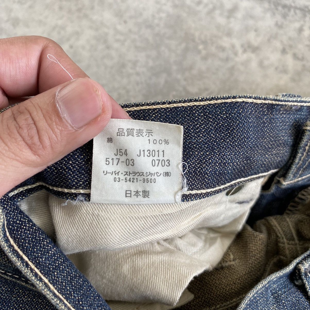 Levi's Vintage Levis 517 Mud Washed Flared Denim Jeans Size US 27 - 21 Thumbnail
