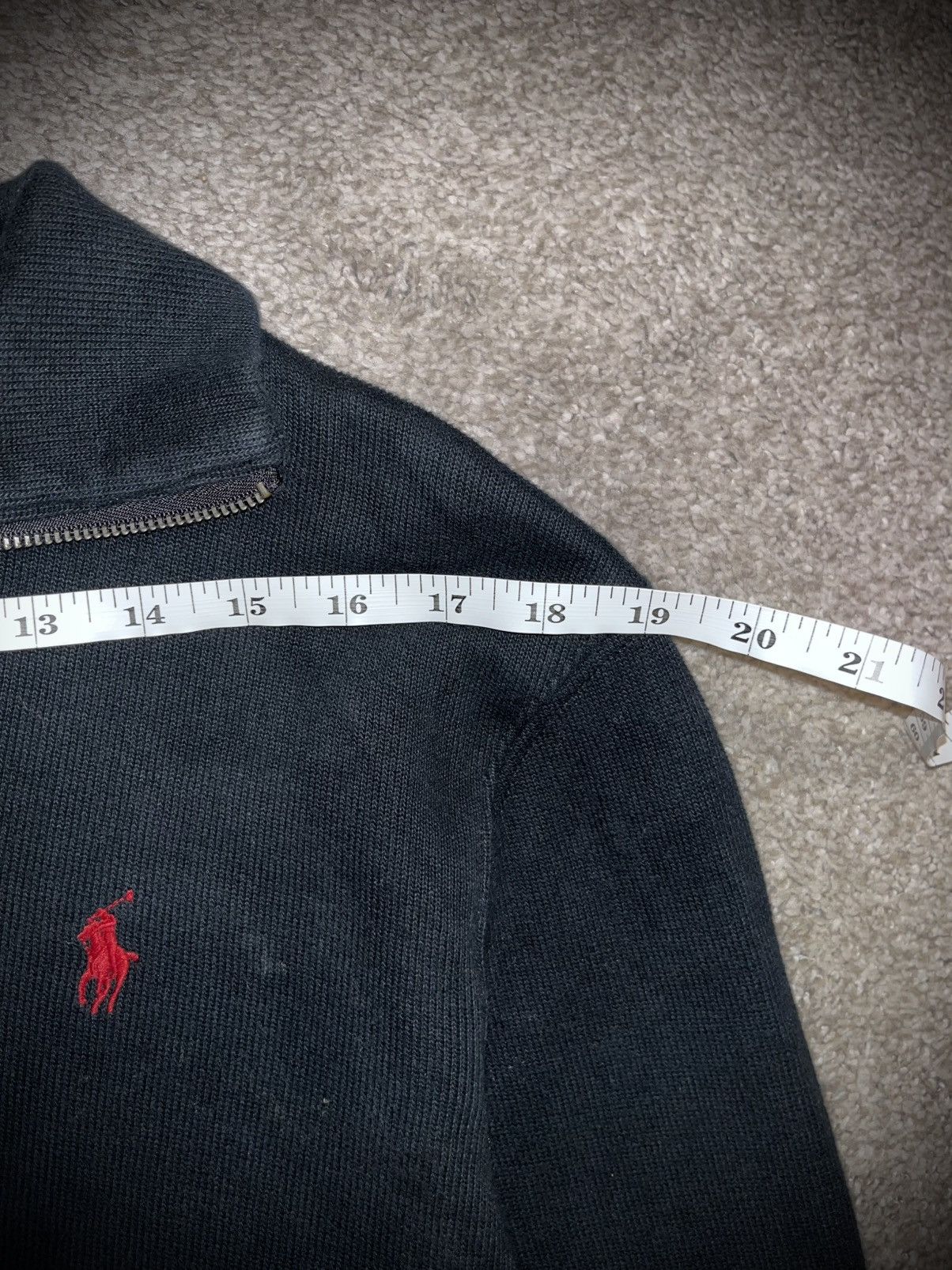 Polo Ralph Lauren Vintage polo quarter zip Size US M / EU 48-50 / 2 - 3 Thumbnail