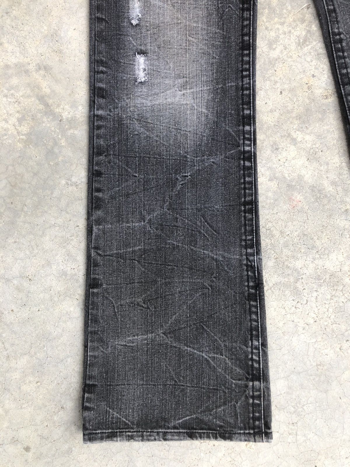If Six Was Nine Japanese Original Flared Jeans Distressed Jeans Size US 32 / EU 48 - 6 Thumbnail