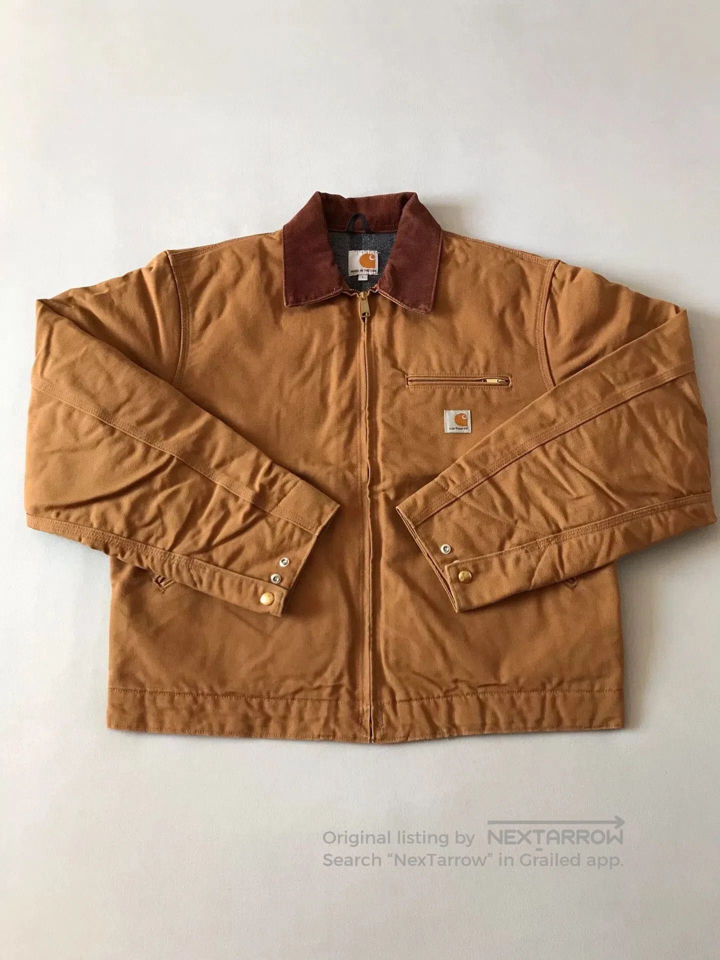 Carhartt Carhartt J001 Detroit Brown Jacket. Size US L / EU 52-54 / 3 - 1 Thumbnail
