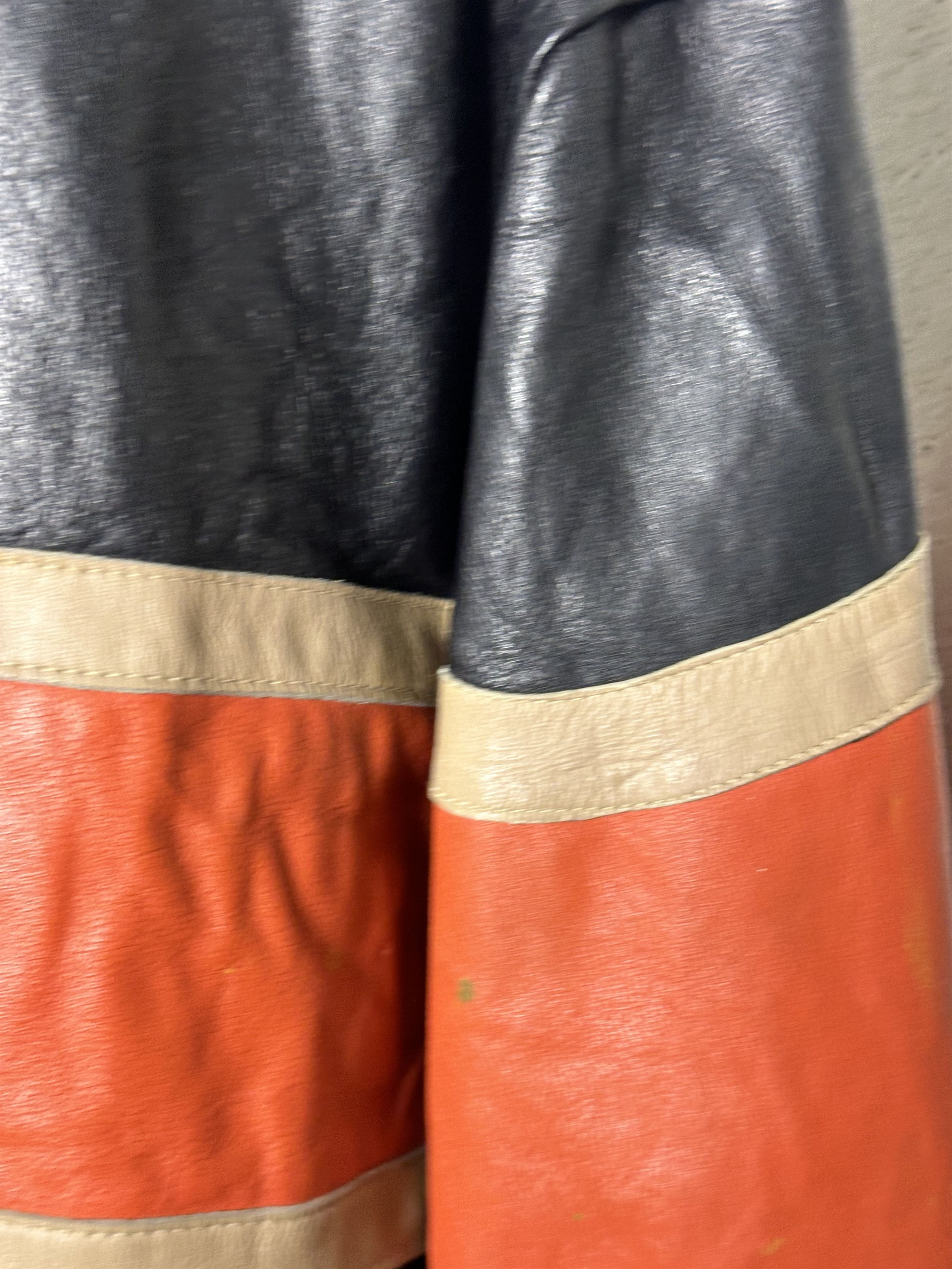 Genuine Leather Wrap Racing Moto Jacket Size US L / EU 52-54 / 3 - 6 Thumbnail