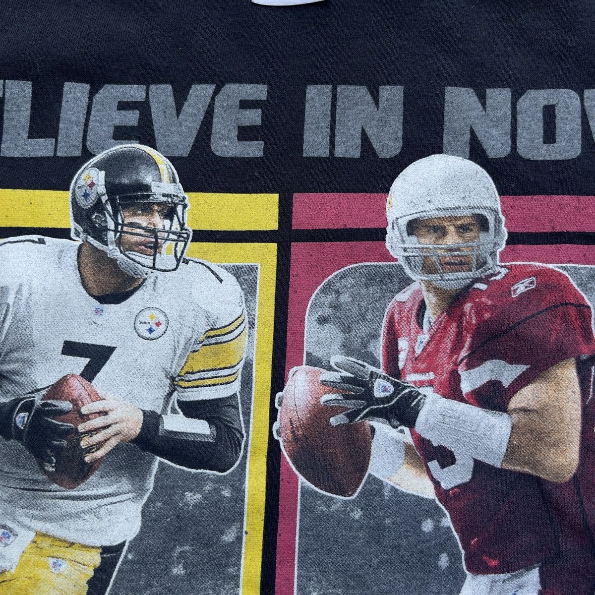 NFL × Vintage Vintage 2009 BELIEVE IN NOW SUPER BOWL XLII Shirt Size US XL / EU 56 / 4 - 3 Thumbnail