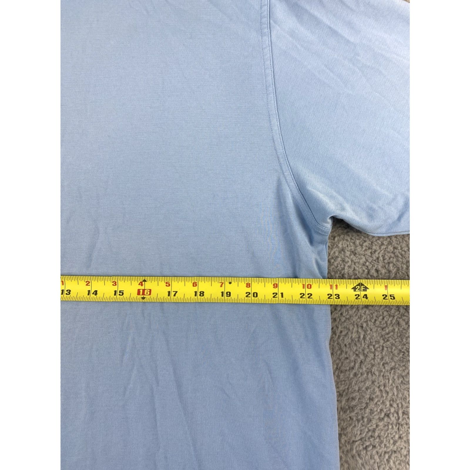 Vintage Men's Greg Norman Polo Shirt 3 Button Play Dry Cooling Fabric Blue 37-14 Men's Size US XXL / EU 58 / 5 - 6 Thumbnail