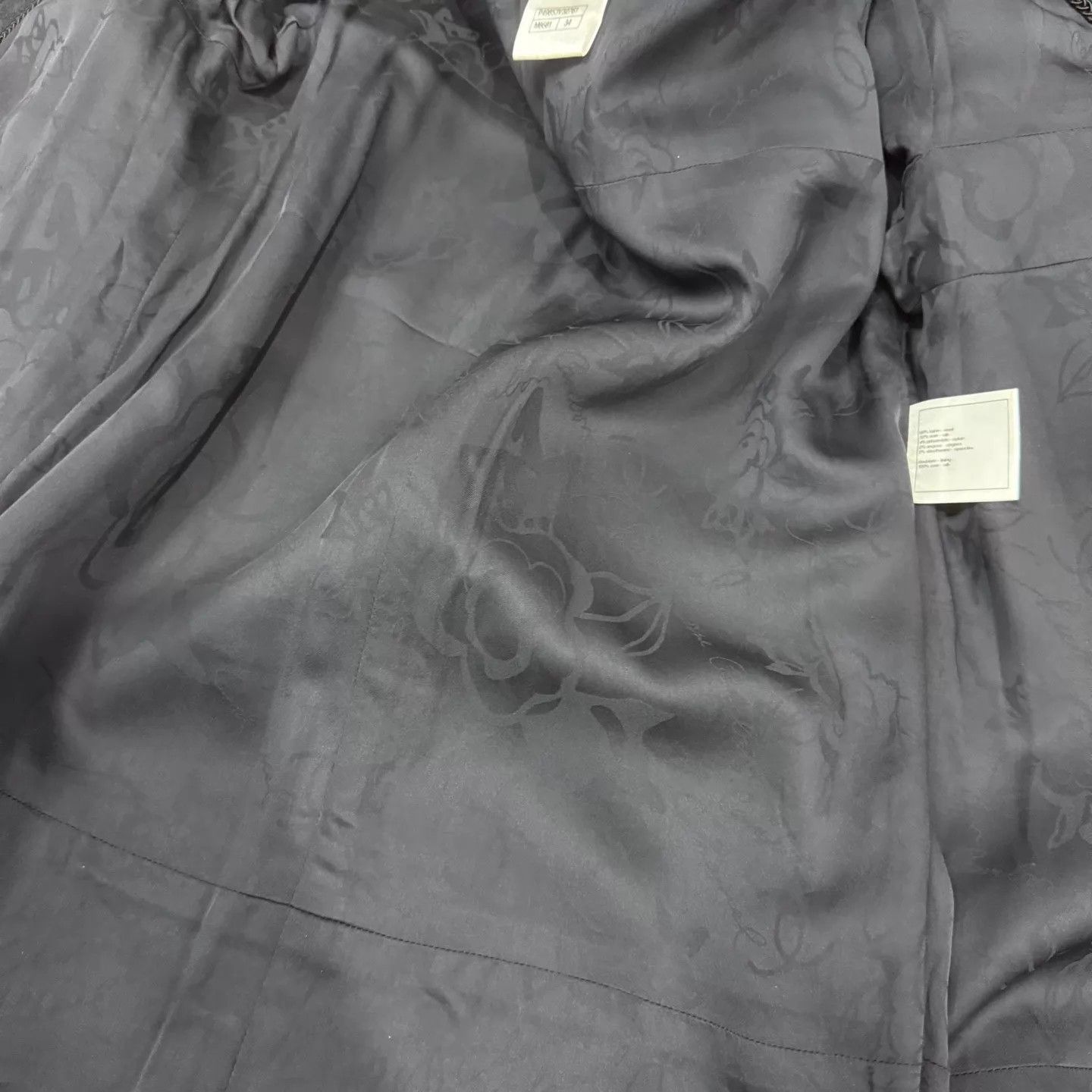 Chanel Chanel Black Mid-Length Tweed Jacket 34 95 New Size XS / US 0-2 / IT 36-38 - 4 Thumbnail