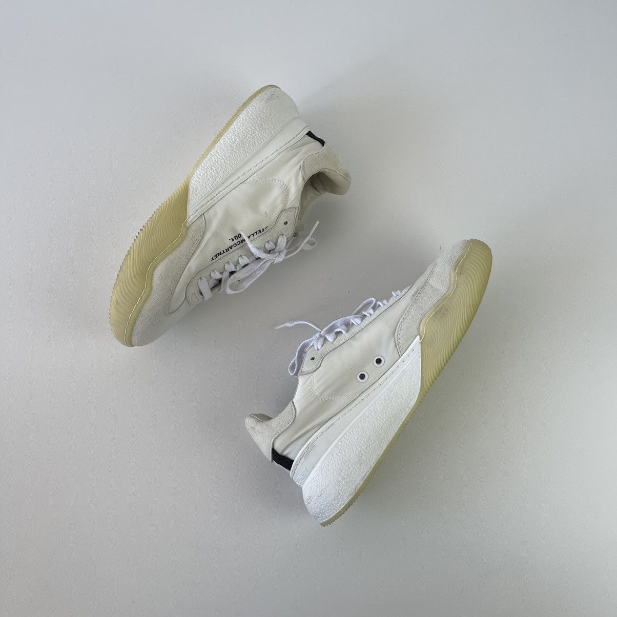 Stella McCartney Stella McCartney Women’s Loop Lace-Up Sneaker White Rare Size US 9 / IT 39 - 5 Thumbnail