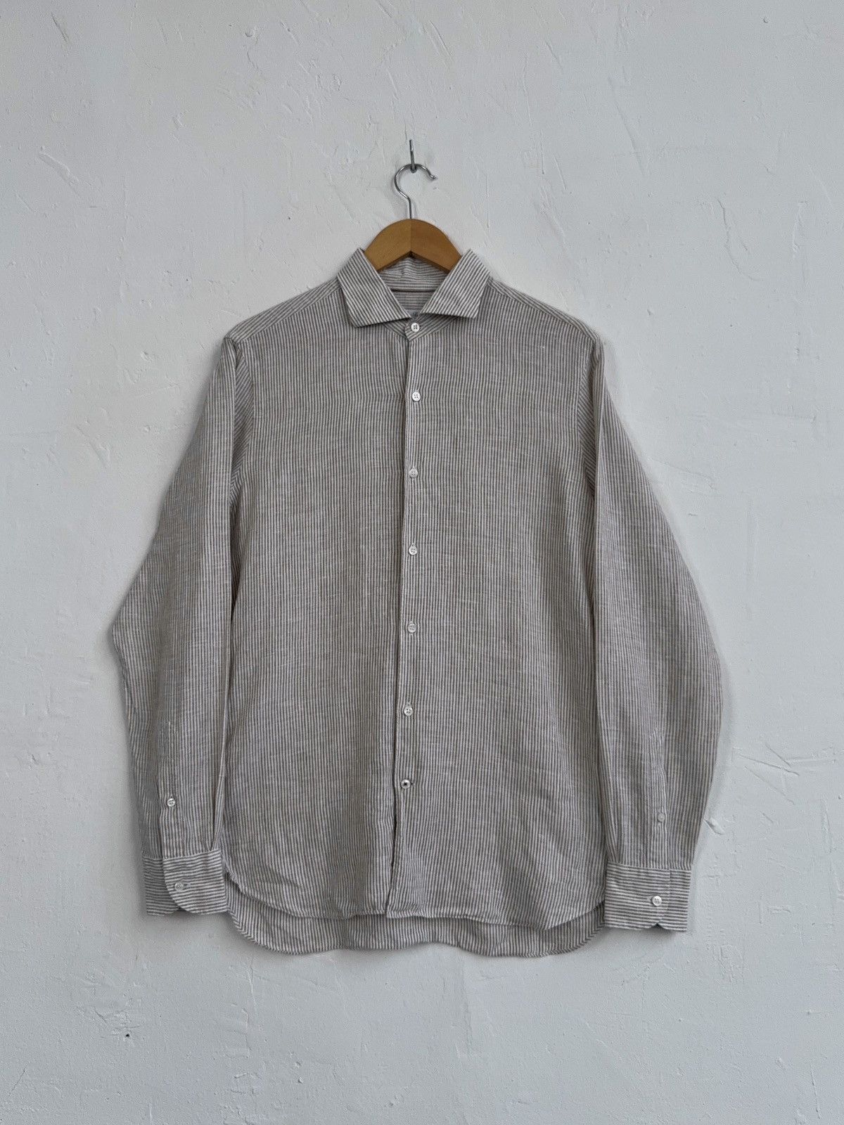 Loro Piana Loro Piana Linen Shirt Size US M / EU 48-50 / 2 - 1 Thumbnail
