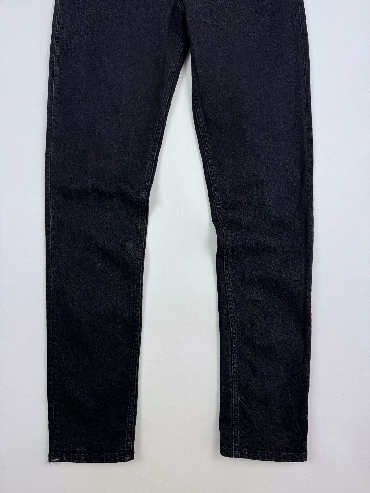 Helmut Lang Helmut Lang High Rise Unisex Black Jeans Pants Size US 31 - 2 Thumbnail