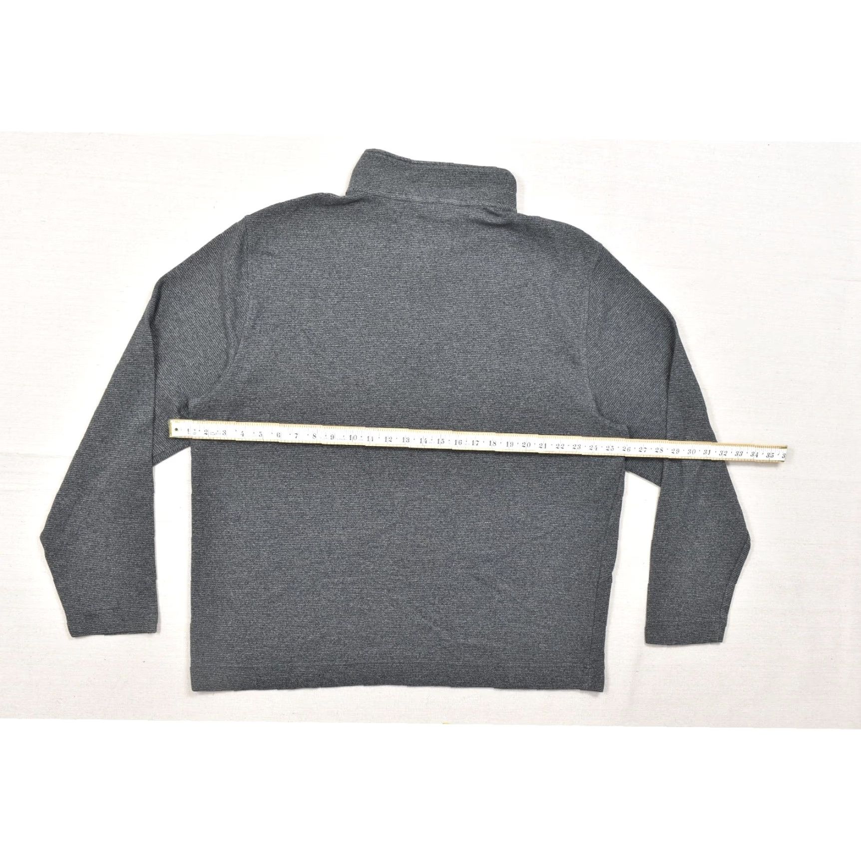Van Heusen Van Heusen Flex Men's Sweater Gray Half-Zip Size XXL Pullover Size US XXL / EU 58 / 5 - 3 Thumbnail