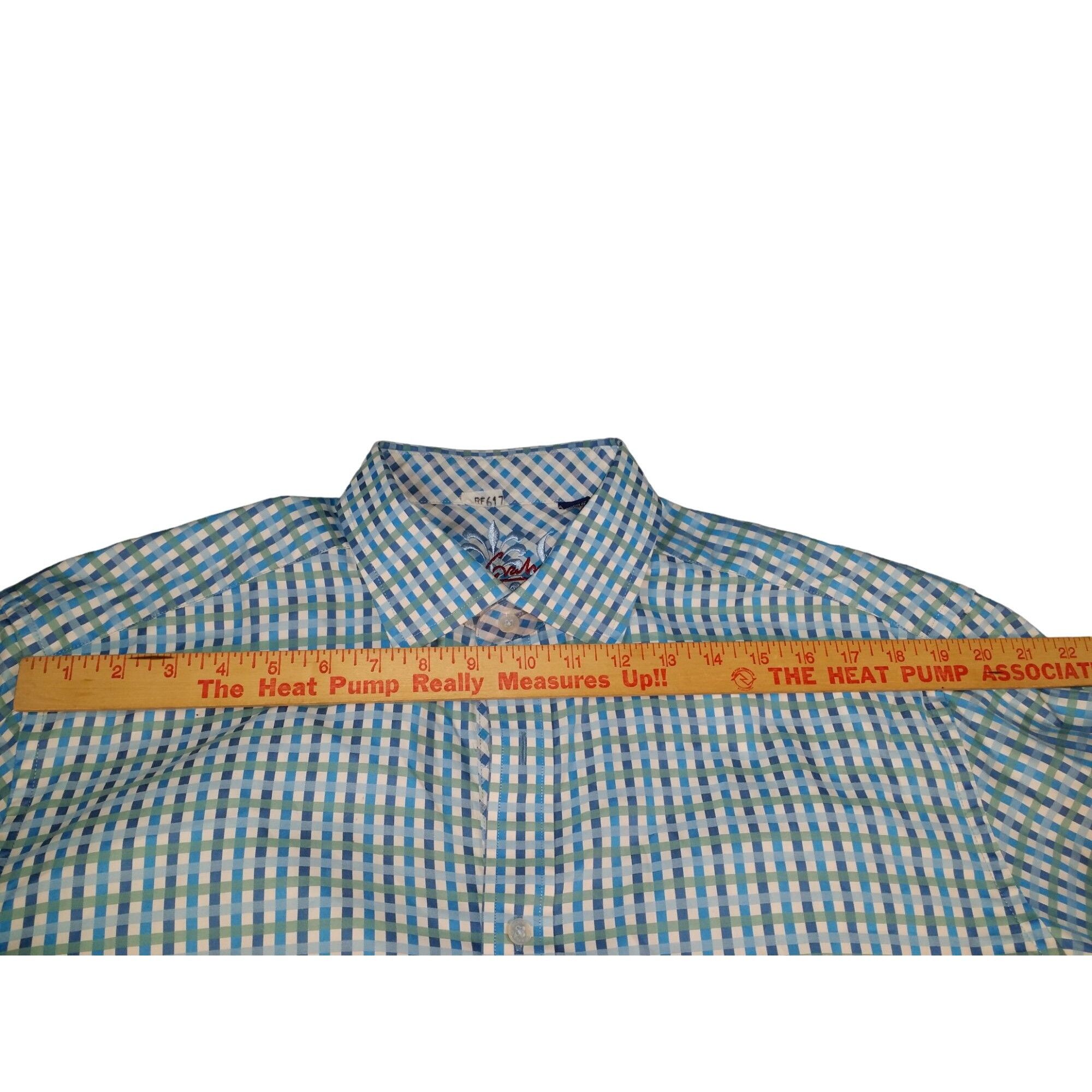 Robert Graham Robert Graham Button Down Shirt Men Sz XL Striped Long Sleev Size US XL / EU 56 / 4 - 5 Thumbnail