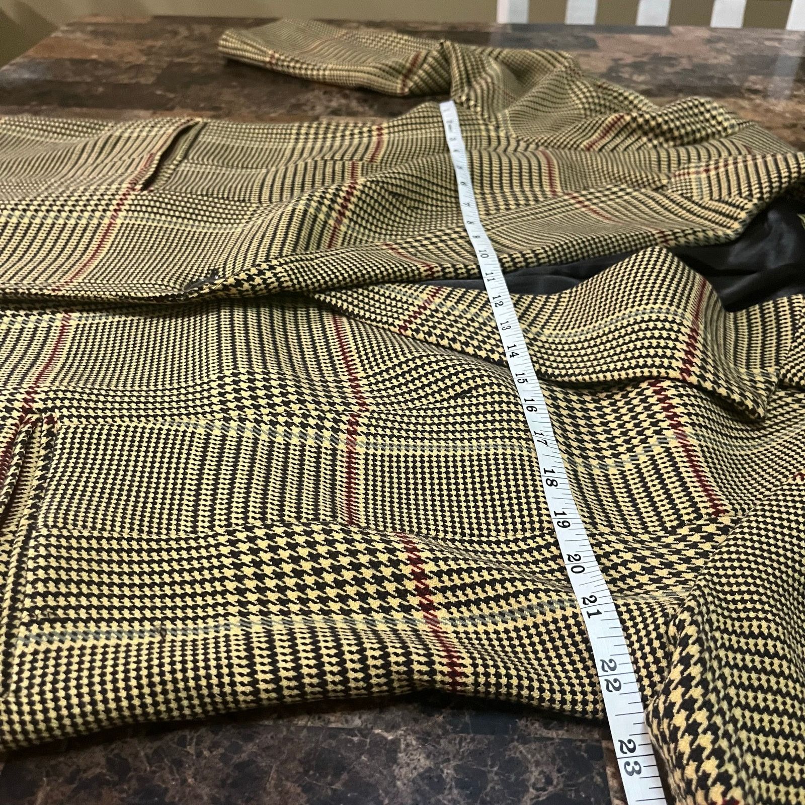 Linea Linea by Louis Dell'Olio plaid blazer Size XXL / US 16-18 / IT 52-54 - 5 Thumbnail