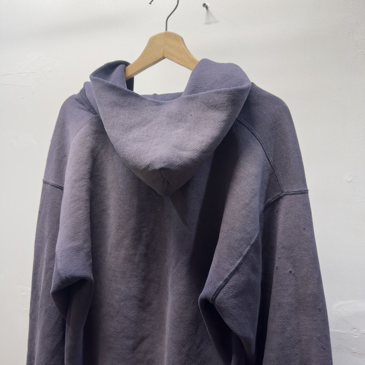Vintage 90s Thrashed Faded Distressed Zip Hoodie ERD Grunge Chrome Size US XL / EU 56 / 4 - 3 Thumbnail