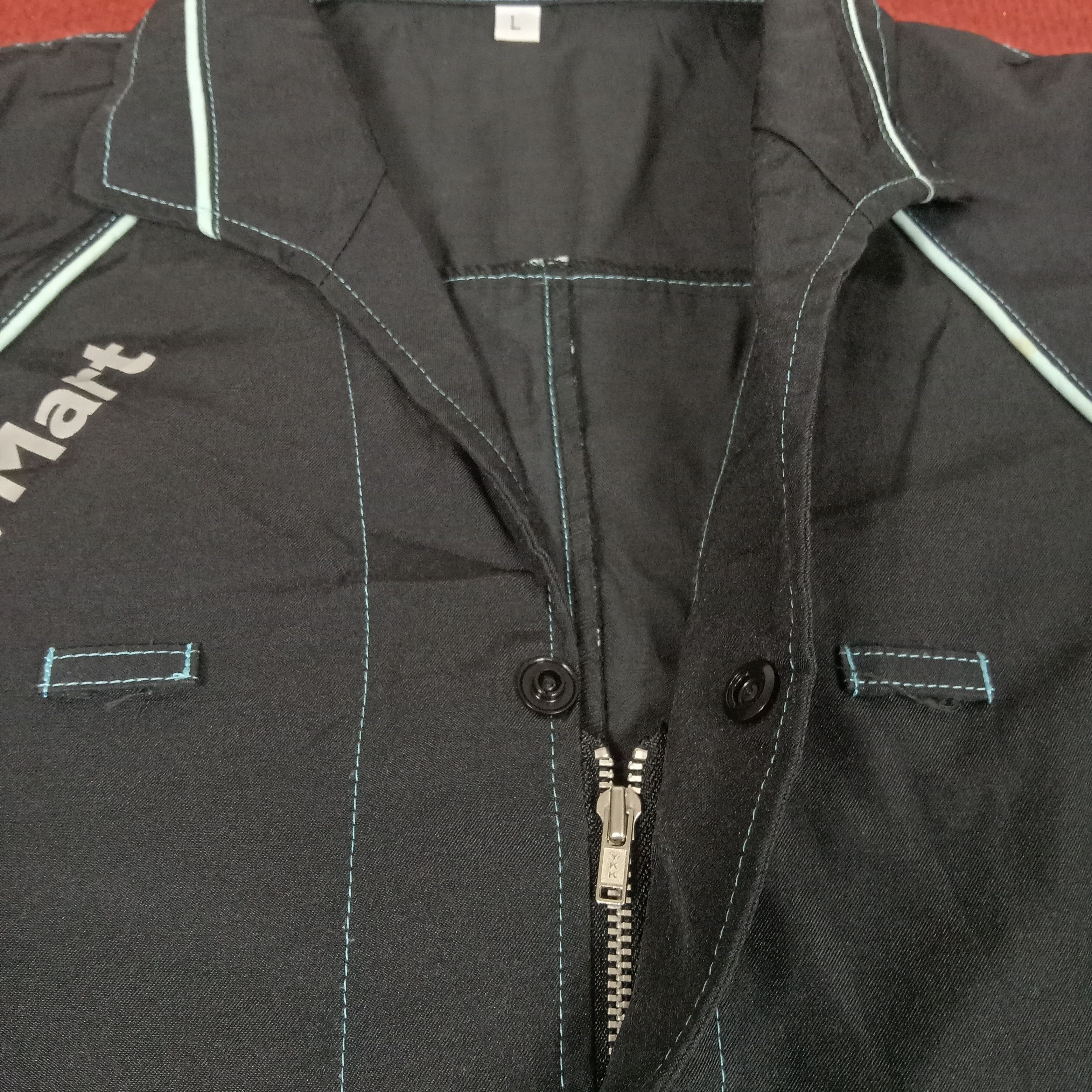 Japanese Brand × Vintage Family Mart Working Uniform Pocket Design Light Jacket Size US M / EU 48-50 / 2 - 5 Thumbnail
