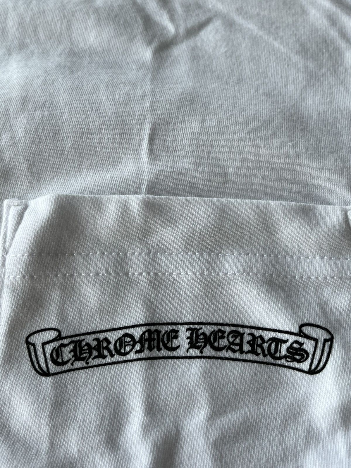 Chrome Hearts Brand New Chrome Hearts Logo Classic Tee Size US L / EU 52-54 / 3 - 12 Thumbnail