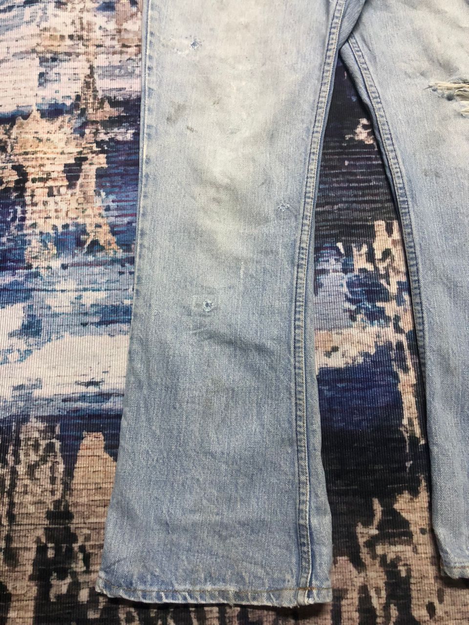 Levi's Vintage Levi's Button 31 Jeans Pants Distressed Faded Size US 31 - 7 Thumbnail