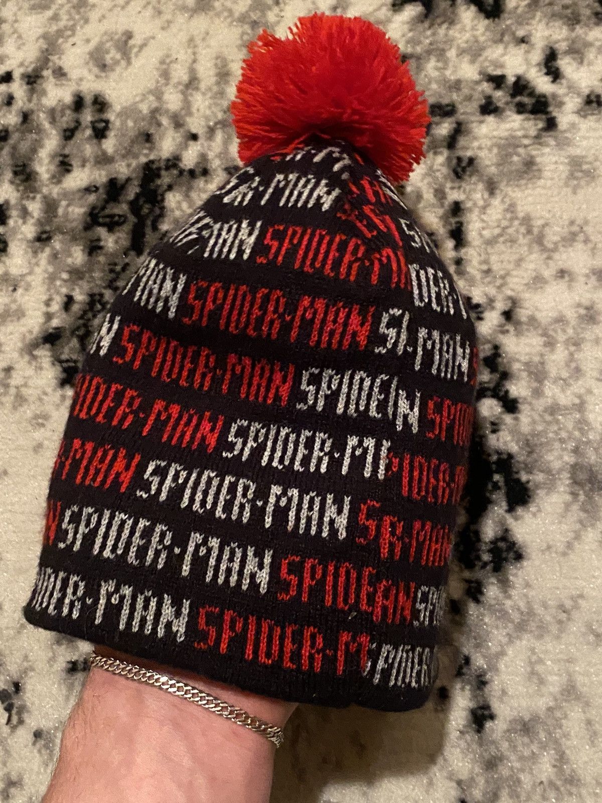 Japanese Brand × Vintage Vintage Spider Man Y2K Hat Size ONE SIZE - 4 Thumbnail