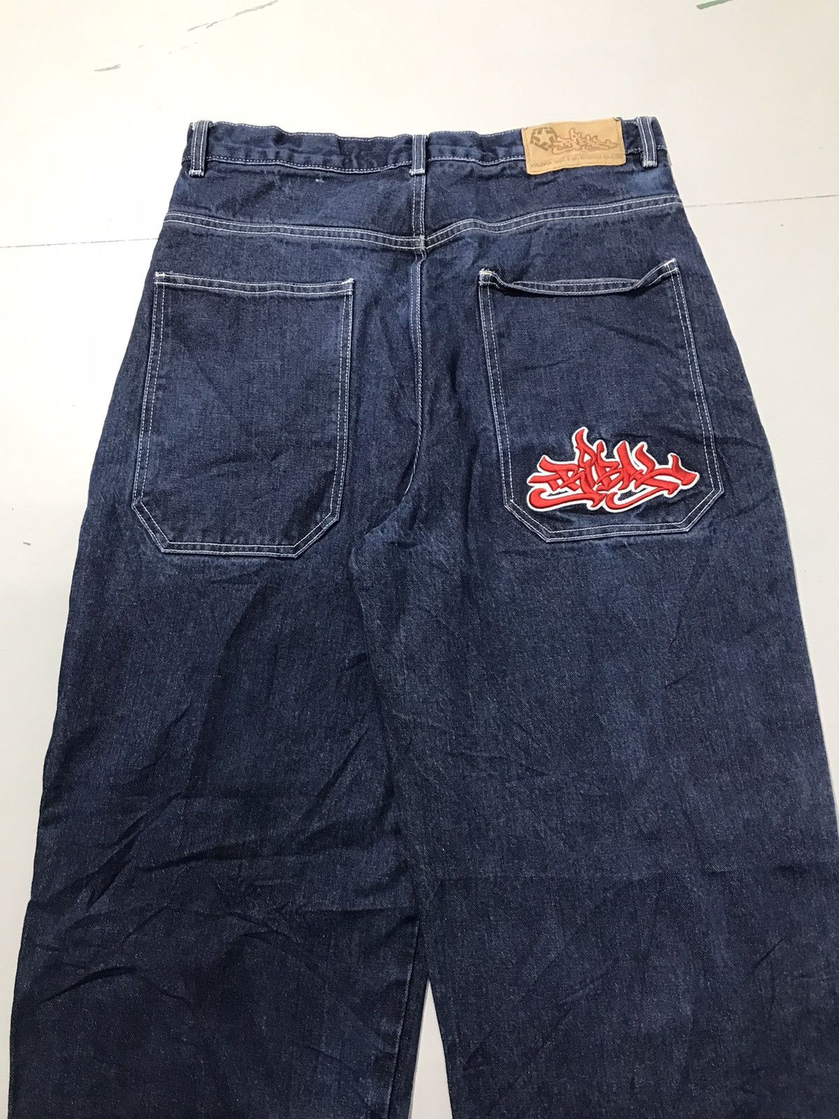 Southpole Vintage Tribal embroidered denim Size US 34 / EU 50 - 12 Thumbnail