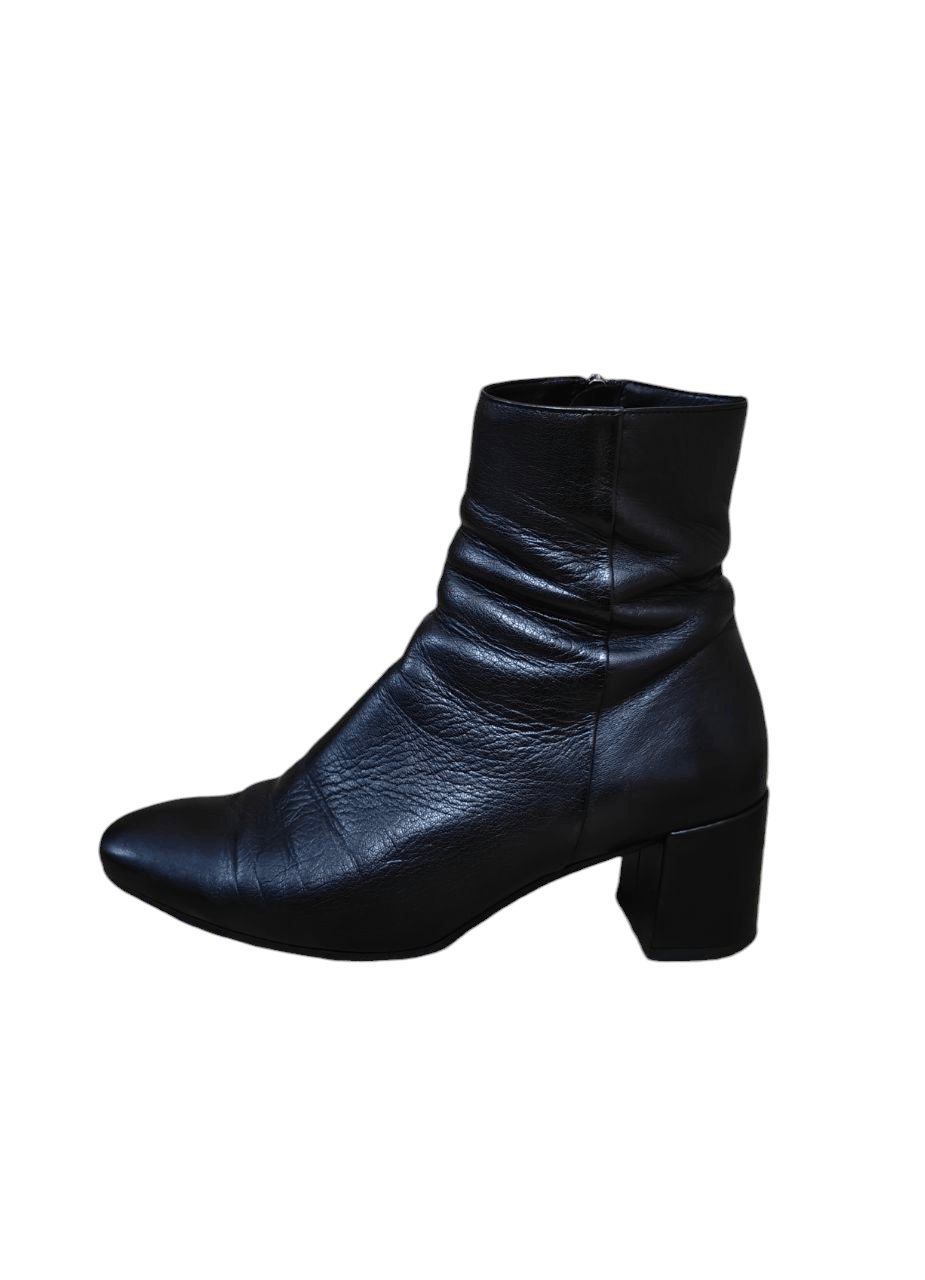 Genuine Leather Italian True Leather Boots, Opti Zipper Size US 8 / IT 38 - 6 Thumbnail