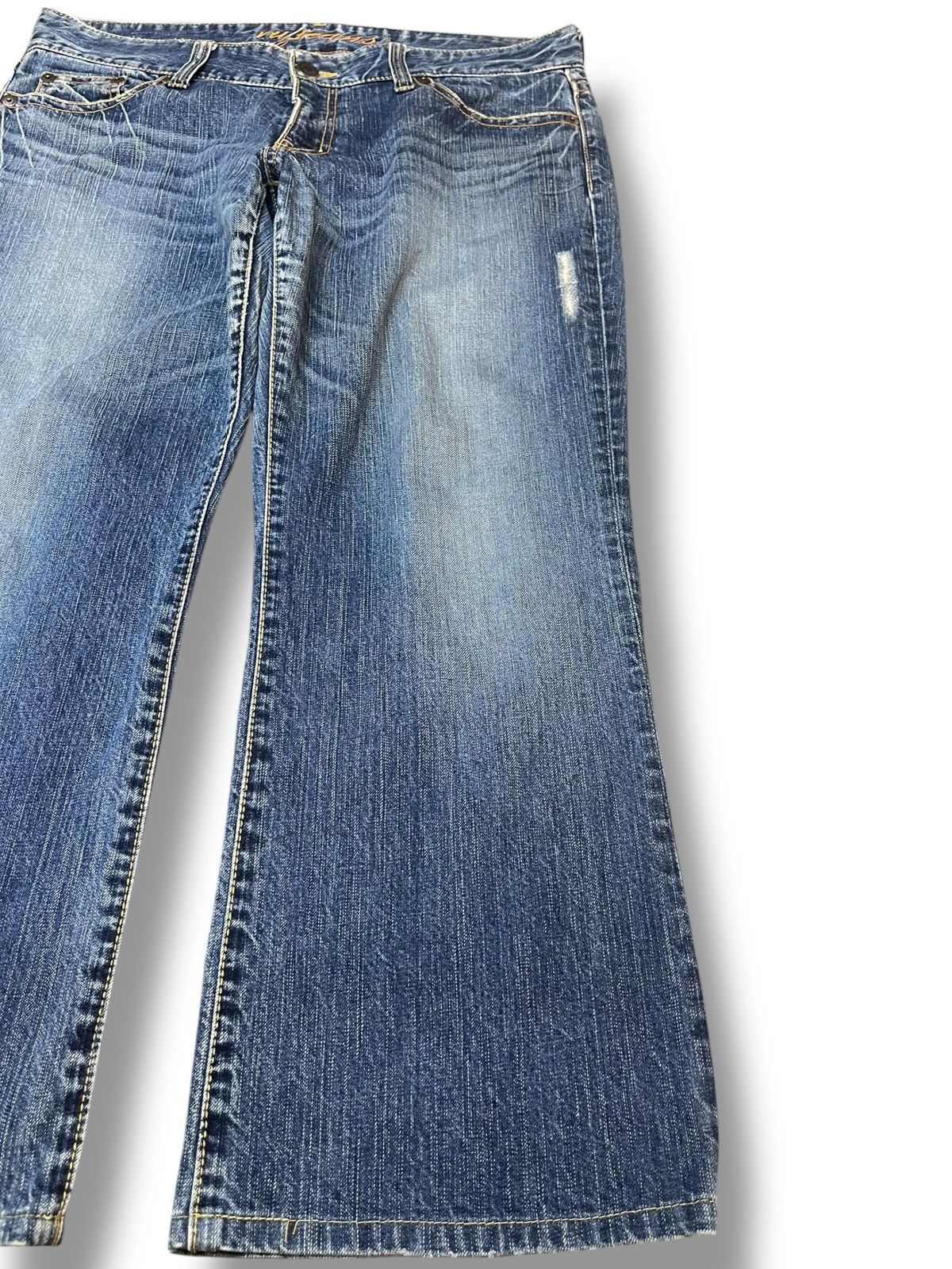 Beauty Beast Vintage Ru Jeans Baggy Wide Leg Denim Size US 34 / EU 50 - 4 Thumbnail