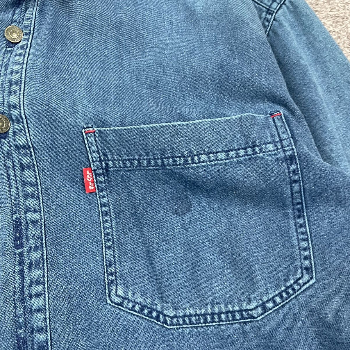 Levi's Vintage Levi’s Rare Denim Western Shirt Size US L / EU 52-54 / 3 - 7 Thumbnail