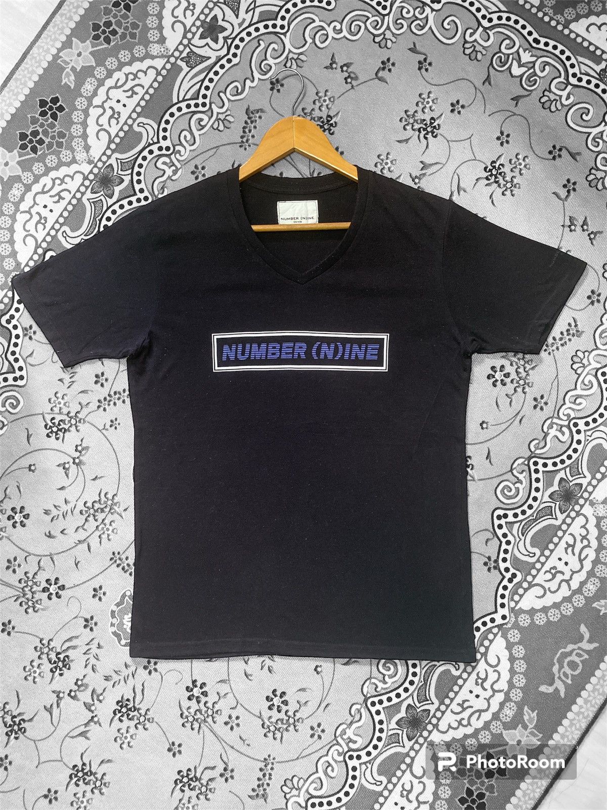 Japanese Brand × Number (N)ine × Takahiromiyashita The Soloist. ‼️RARE‼️COMBO 2 PIECES NUMBER(N)INE BOX LOGO SHIRT TEE🔥 Size US M / EU 48-50 / 2 - 2 Thumbnail