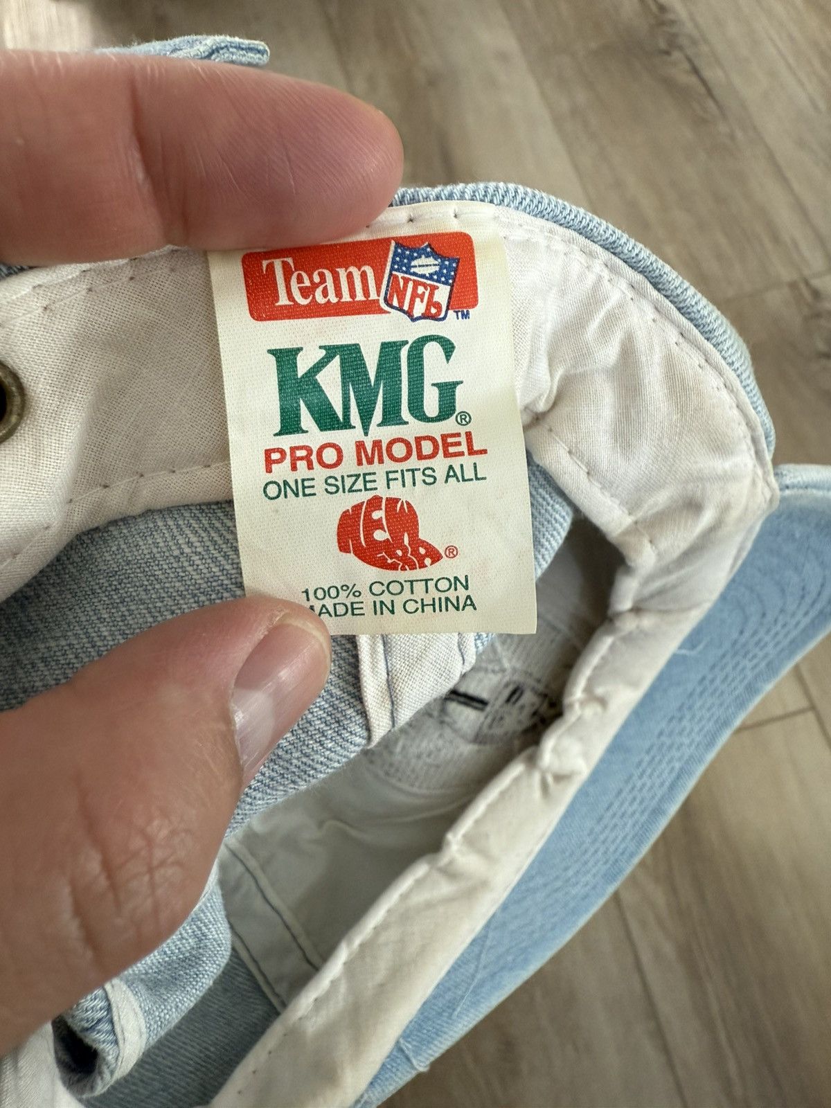 Other Vintage Denim Raider hat Size ONE SIZE - 3 Thumbnail