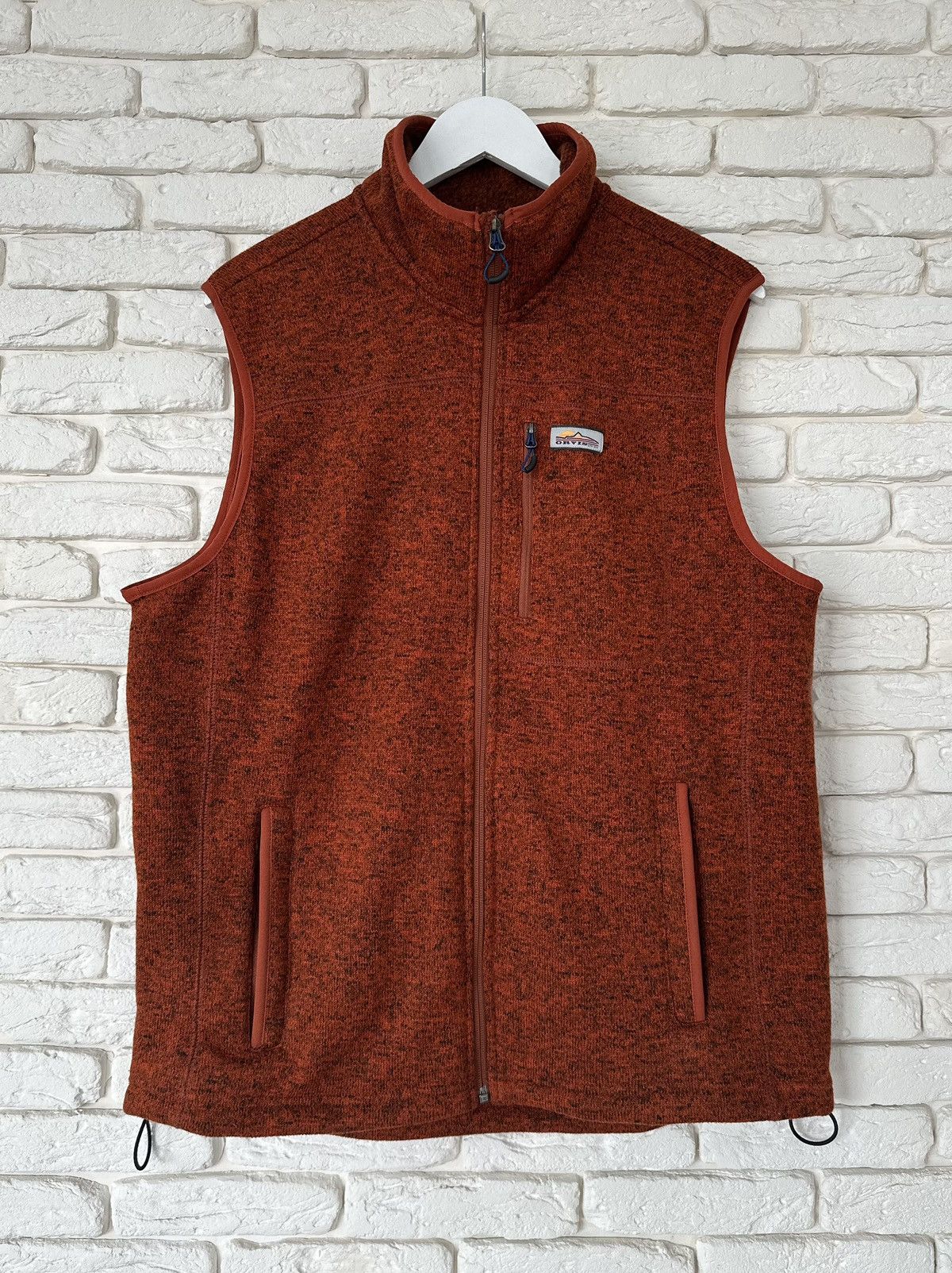 Orvis ORVIS Men's Fleece Logo Jacket Waistcoat Zipper Size L Size US L / EU 52-54 / 3 - 1 Thumbnail