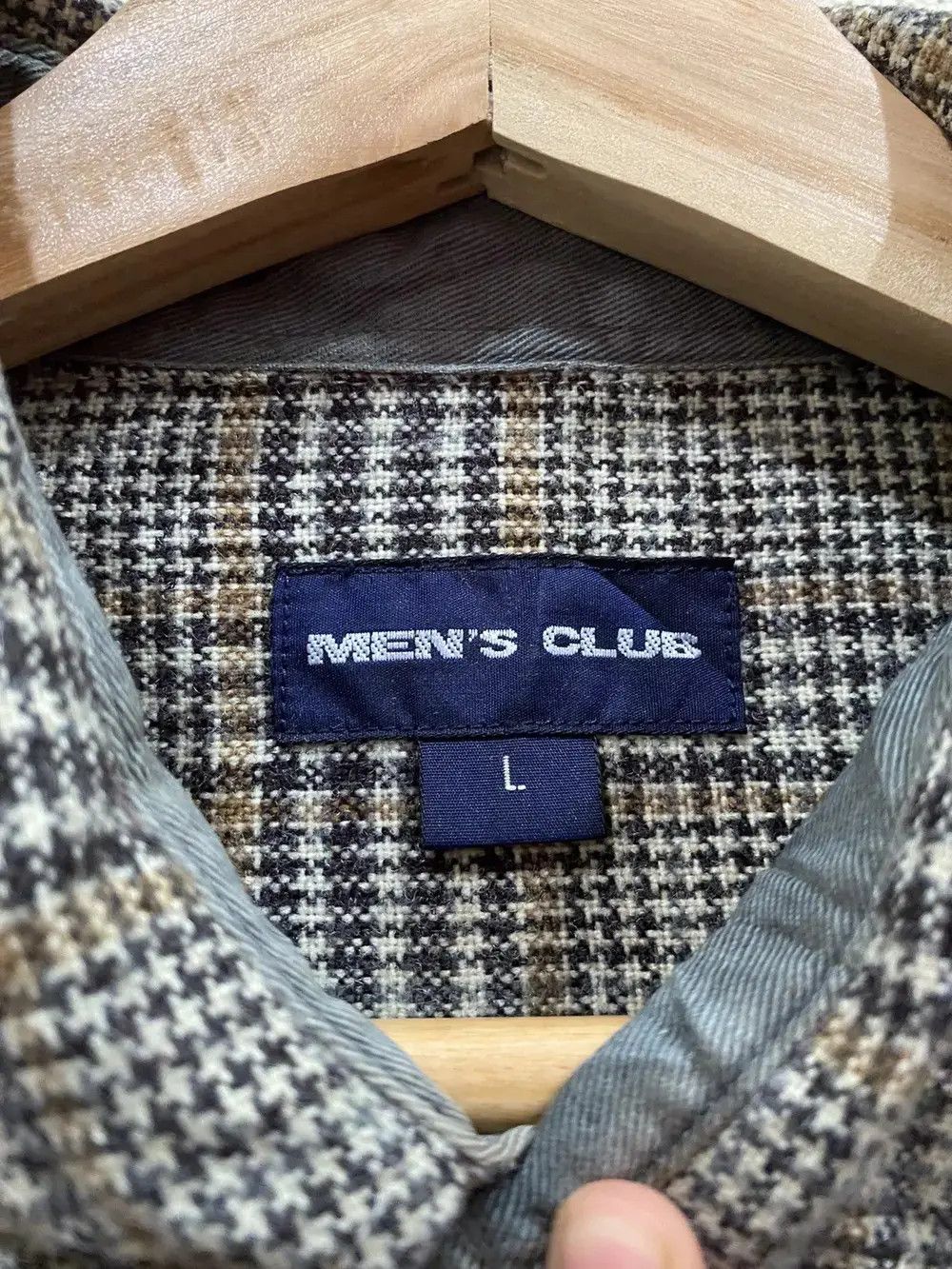 Flannel Vintage Mens Club Flannel Shirt Size US L / EU 52-54 / 3 - 5 Thumbnail