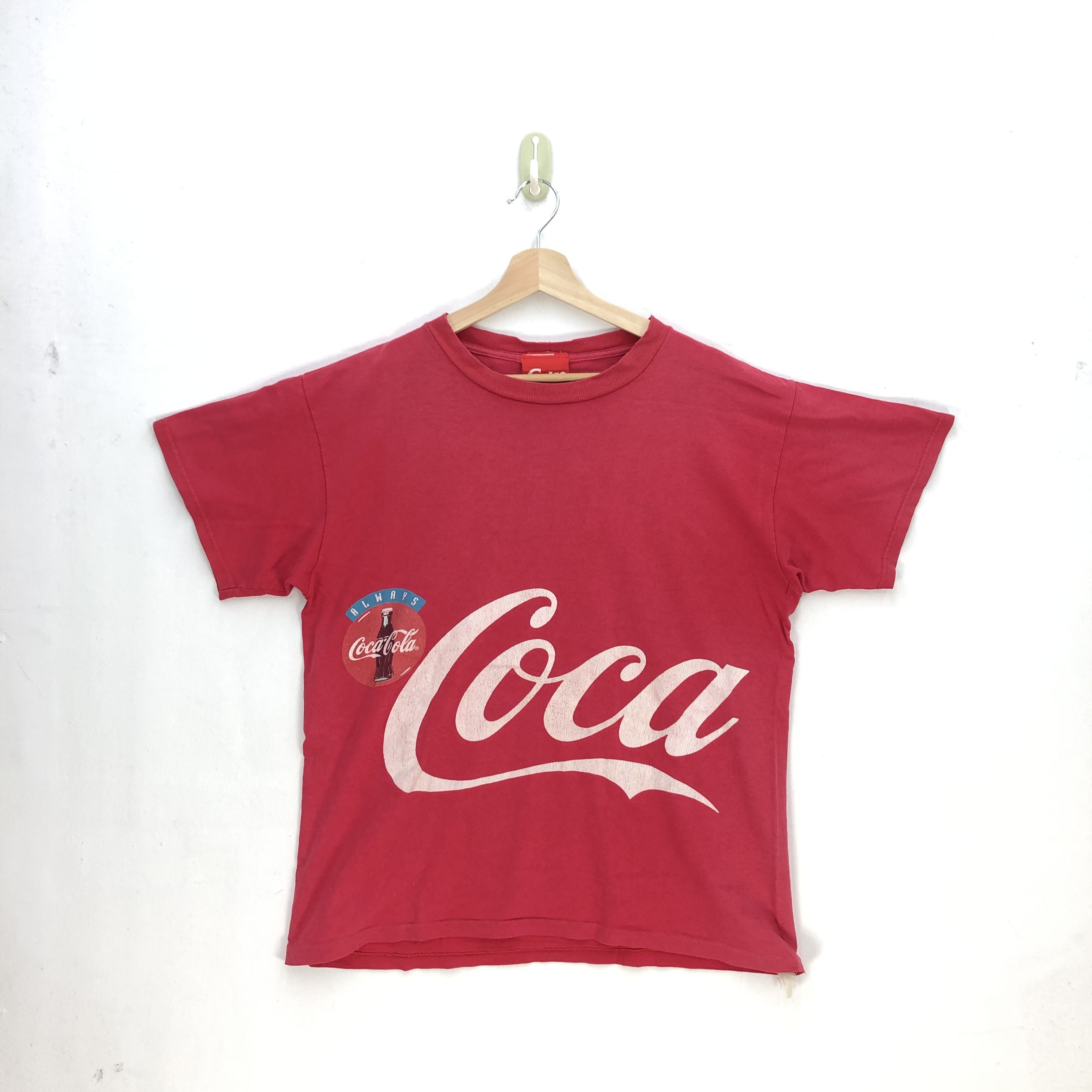 Coca Cola Vintage Coke T Shirt 1994 Letter Coca Cola Tees Size US L / EU 52-54 / 3 - 1 Thumbnail